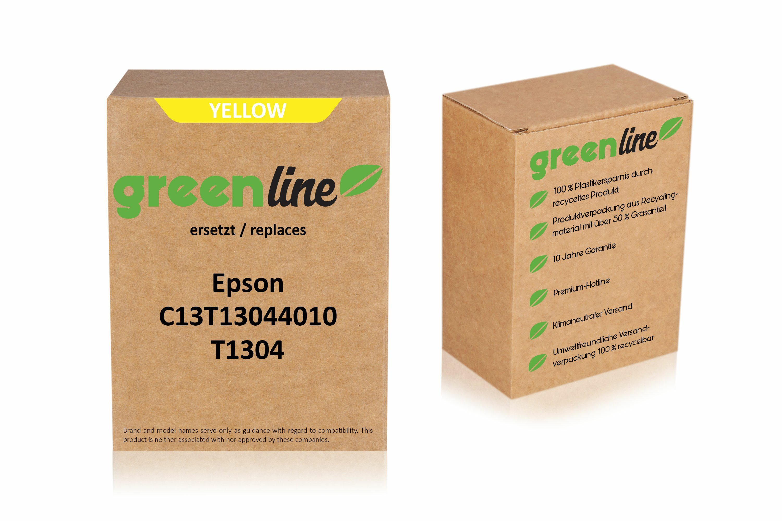 Epson Inkadoo 13 T1304 T greenline / Tintenpatrone ersetzt 13044010 C