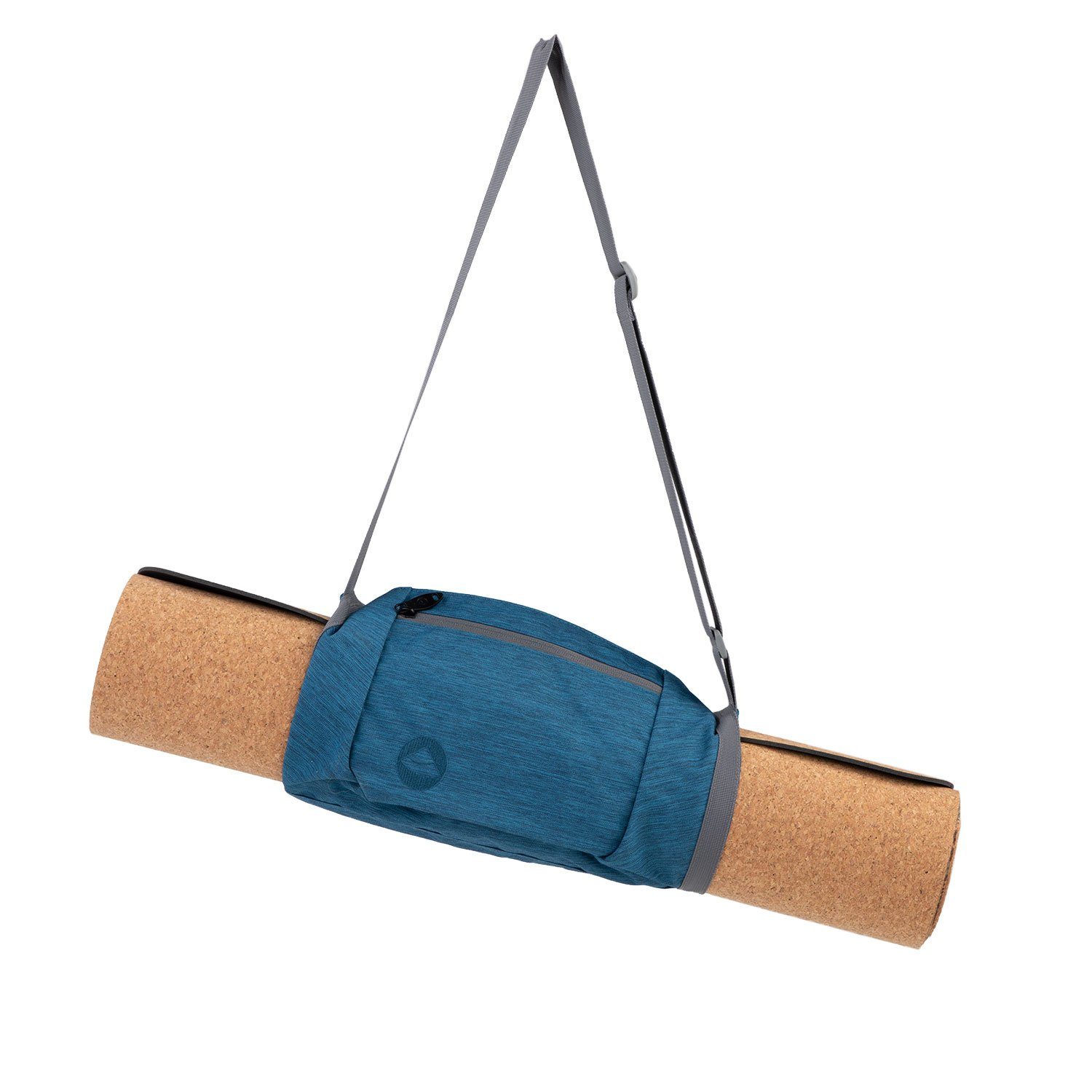 bodhi Yogatasche Yoga Tasche Roll n Go, dunkelblau meliert günstig online kaufen