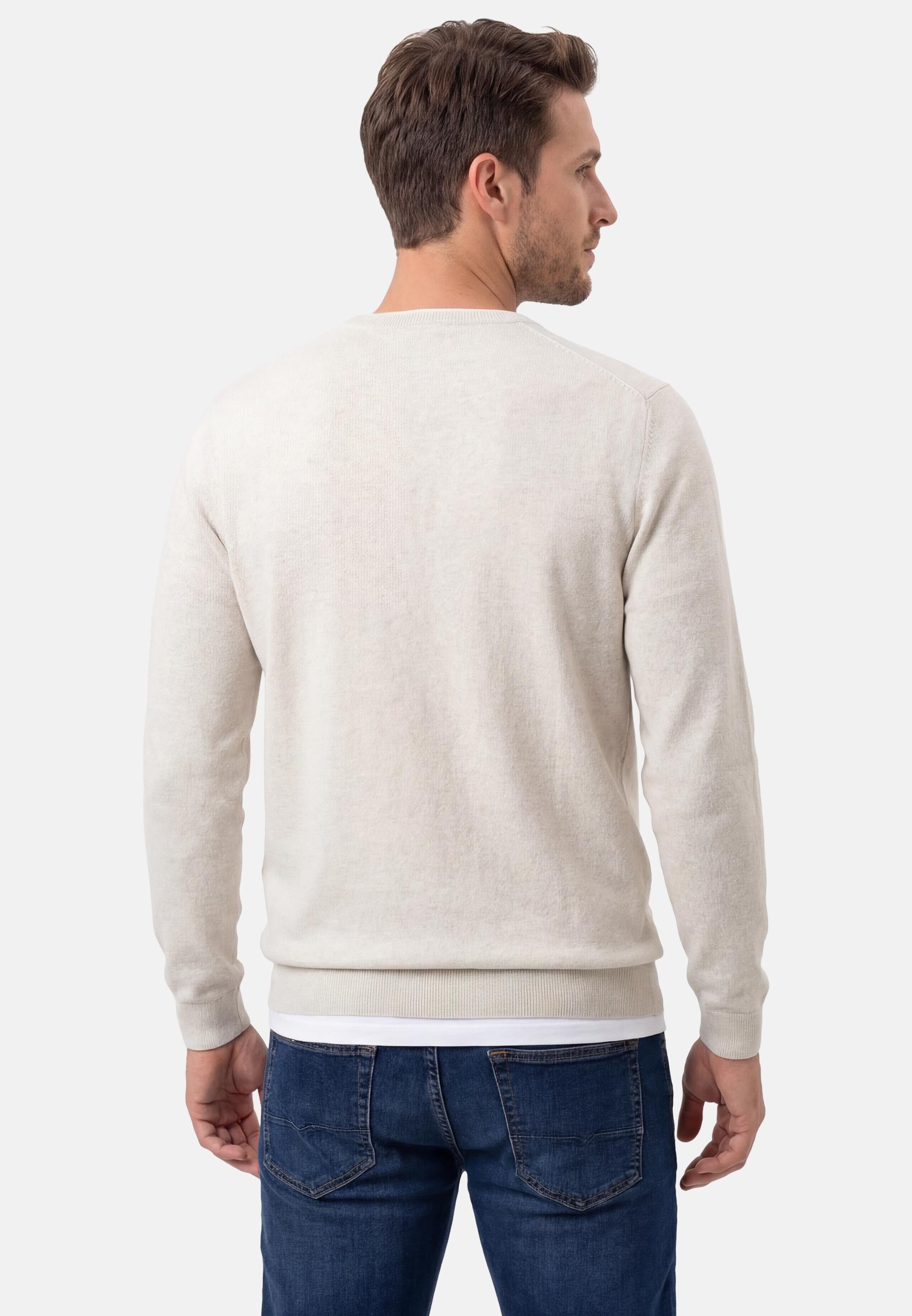 s.Oliver Rundhalspullover 2er Pack Basic (Spar-Set, 2-tlg) Pullover - Baumwolle - Atmungsaktiv - Angenehm weiches Material