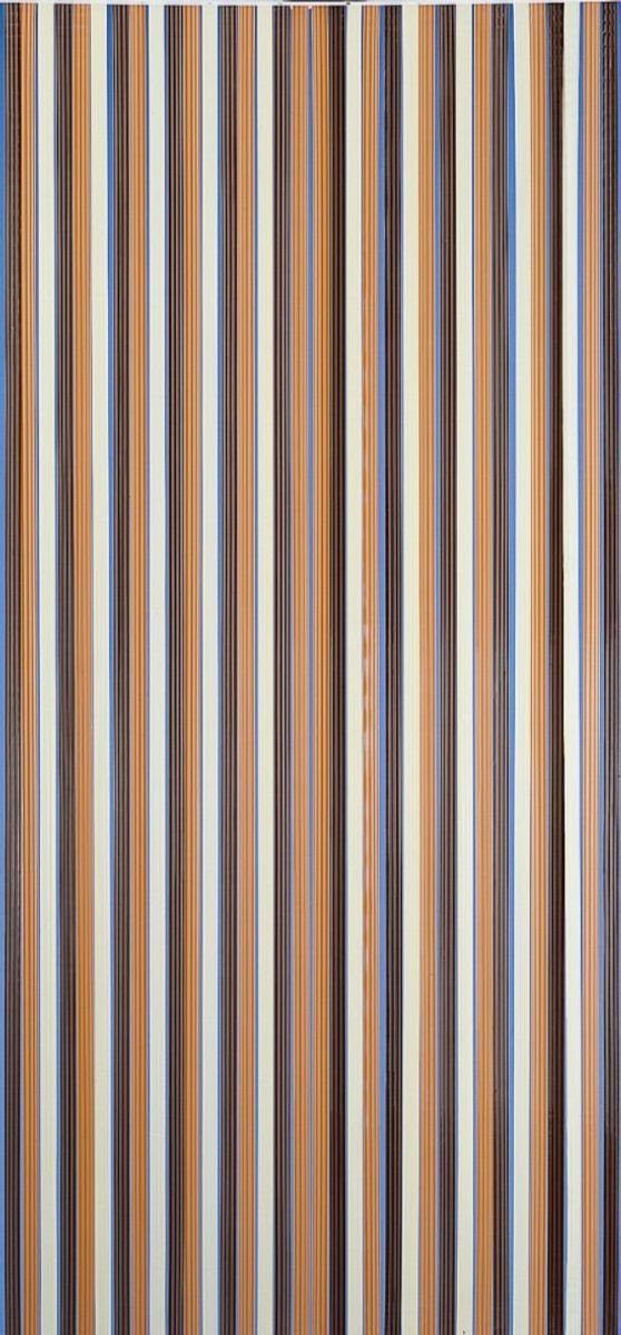CONACORD Insektenschutz-Vorhang Conacord Decona Streifenvorhang braun, 90 x 200 cm, Polyethylen - hohe Stranganzahl | Insektenschutzvorhänge