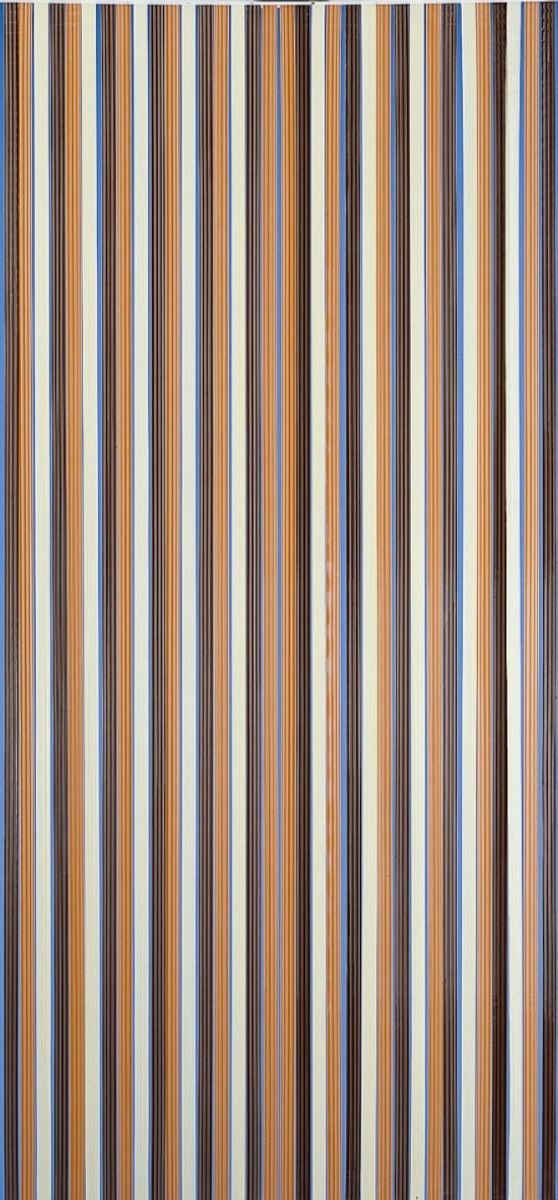 CONACORD Insektenschutz-Vorhang Conacord Decona Streifenvorhang braun, 90 x 200 cm, Polyethylen - hohe Stranganzahl