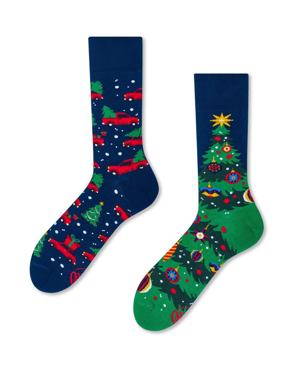 Freizeitsocken "XMAS TREE" 39-42