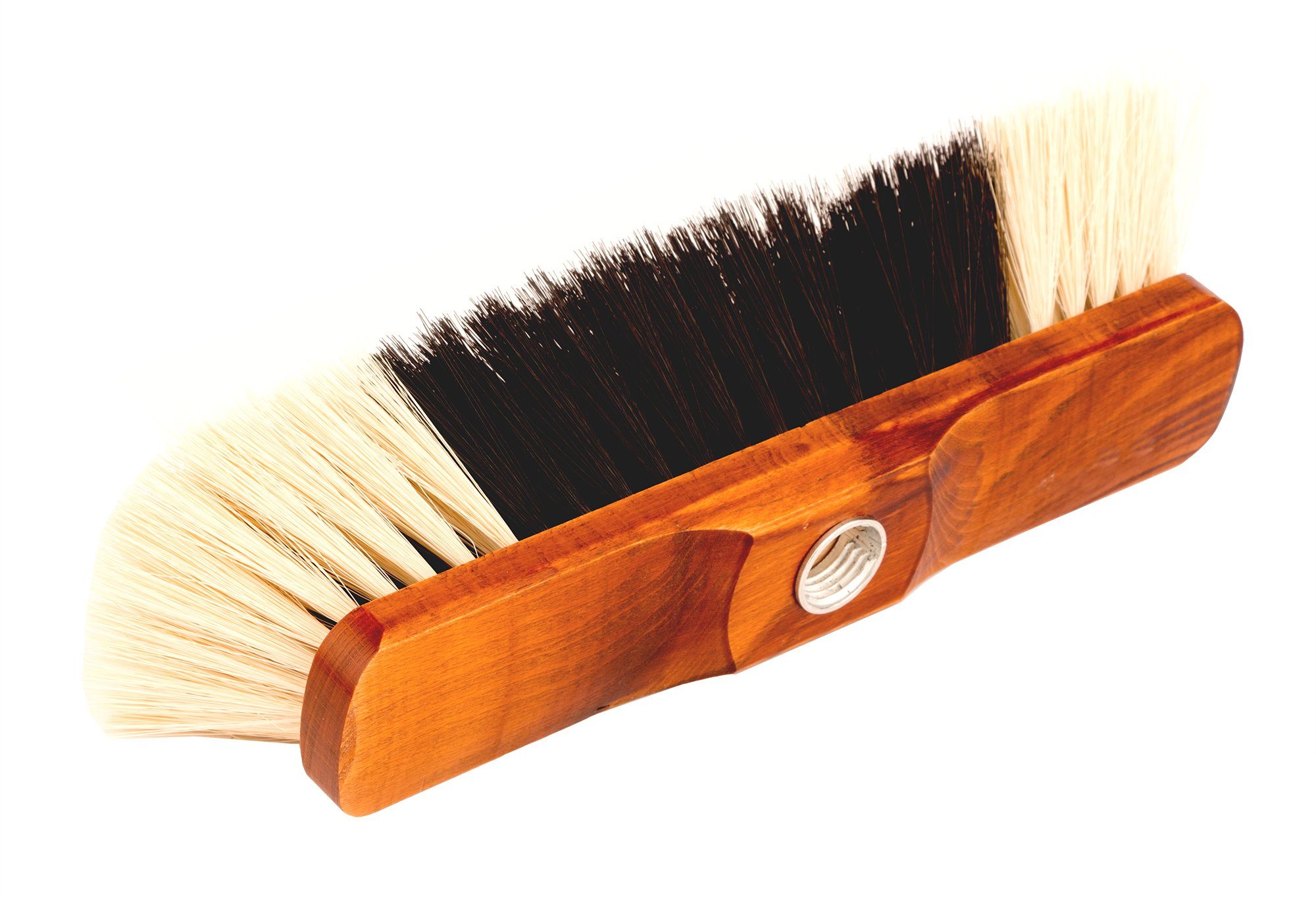 BigDean Staubbesen 2x Zimmerbesen mit Teleskopstiel Besen Made in Germany weiche Borsten (Set, 2-St., Zimmerbesen + Teleskopstil), Zimmerbesen, Teleskopstil, Weiche Borsten, Robust & Stabil