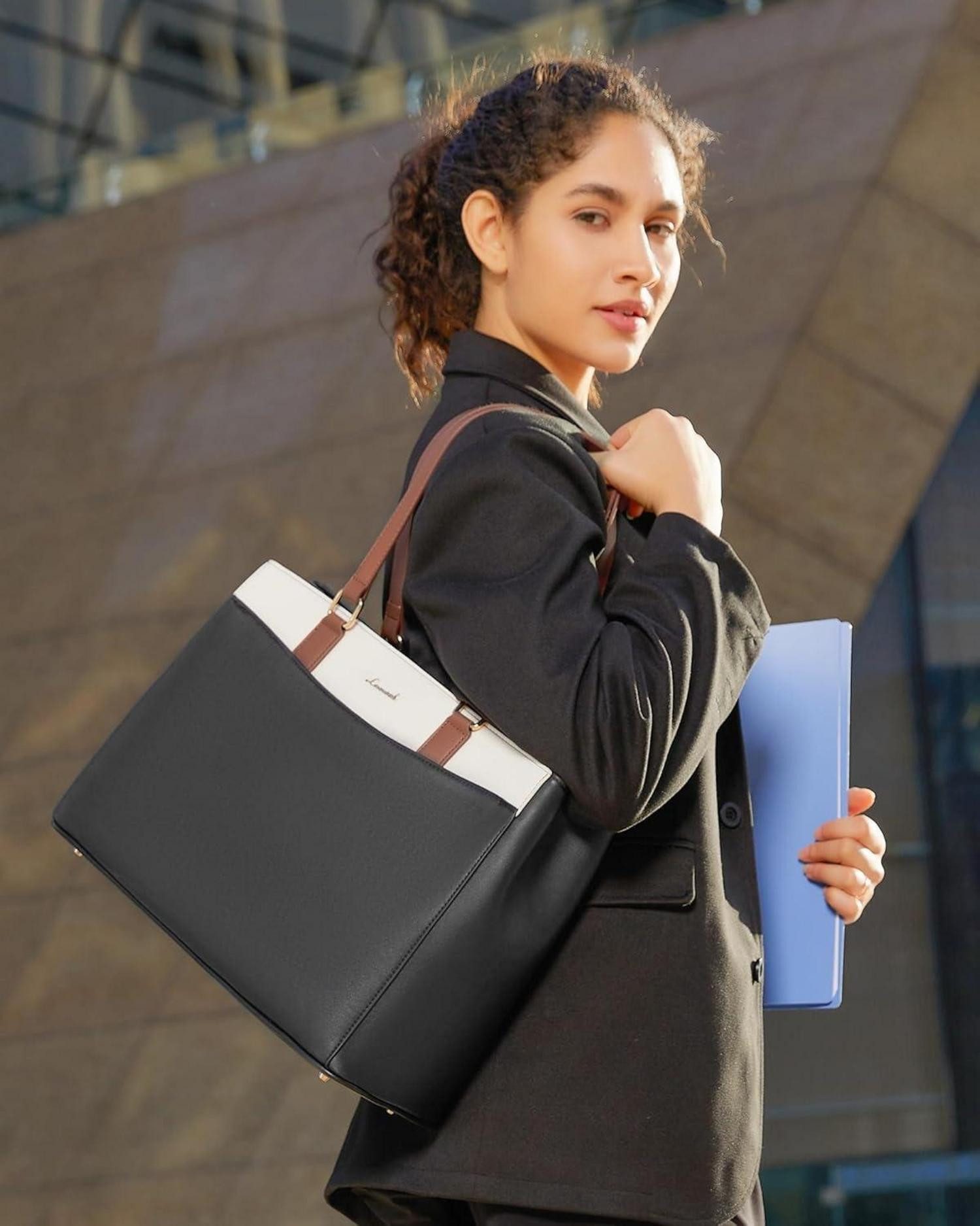 LuxusKollektion Businesstasche Große Laptoptasche Damen 17 günstig online kaufen