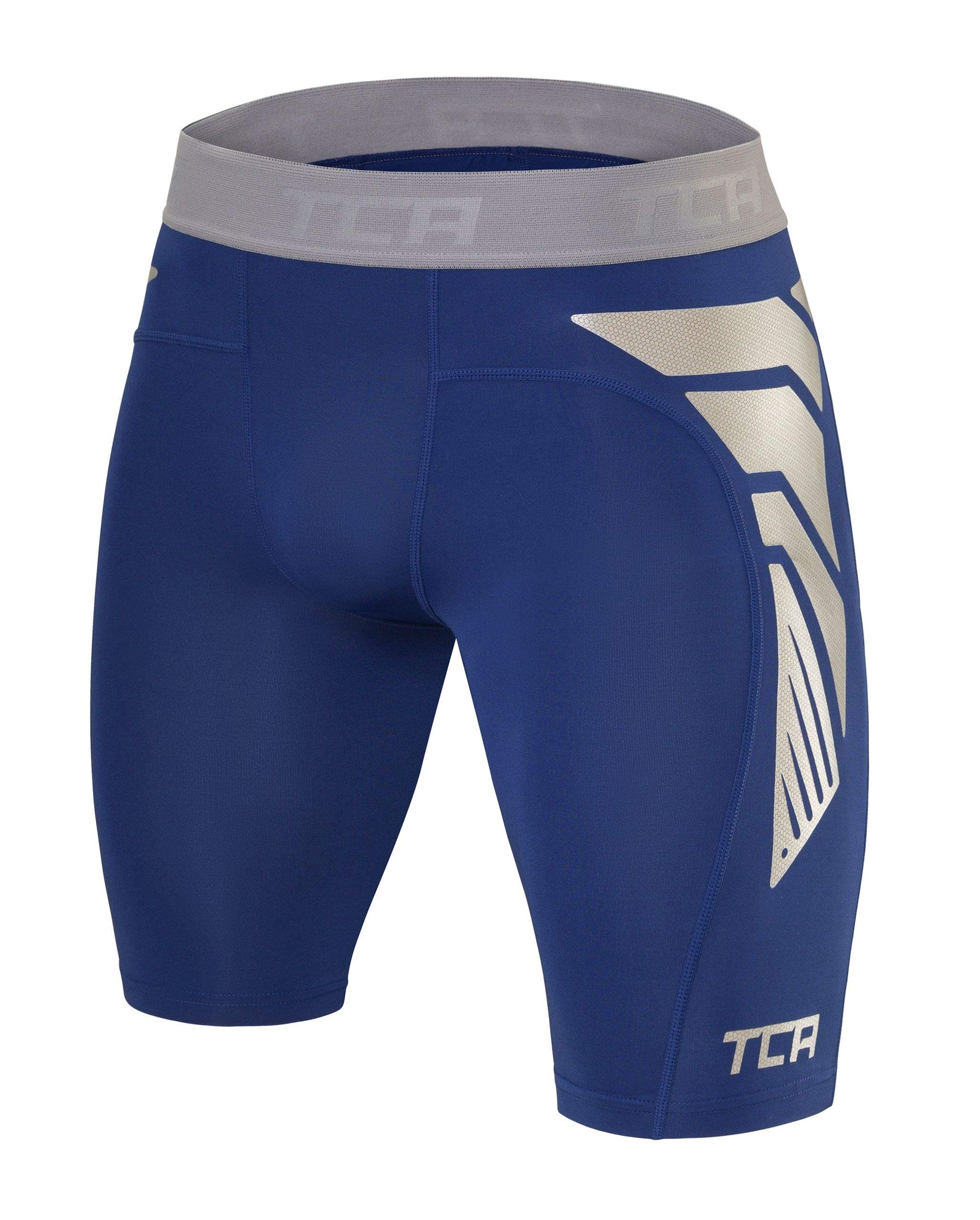 TCA Unterziehshirt TCA Herren CarbonForce Pro Thermo Shorts - Blau