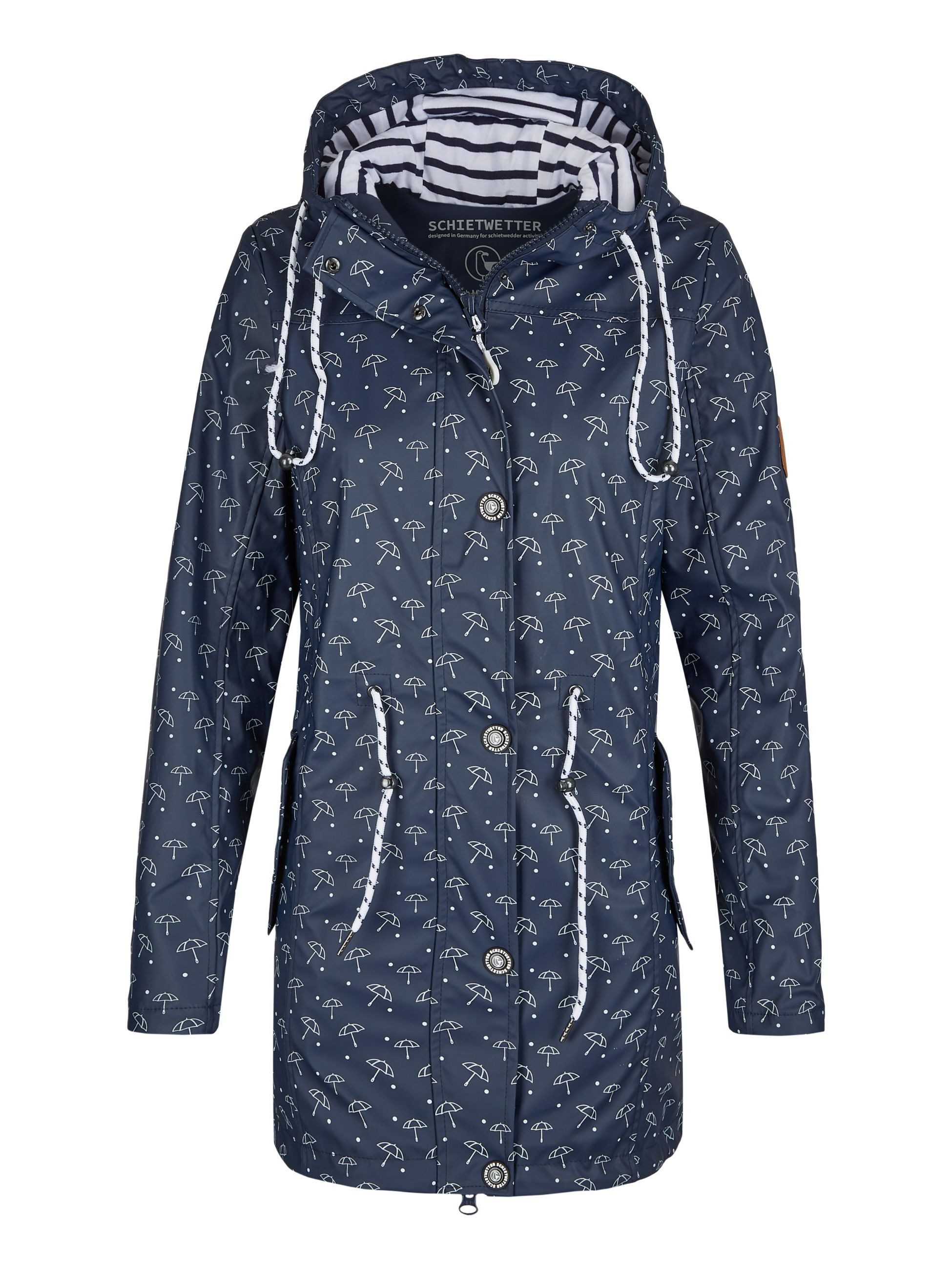 Schietwetter Regenjacke Damen Regenjacke Kiel wasserdicht, winddicht