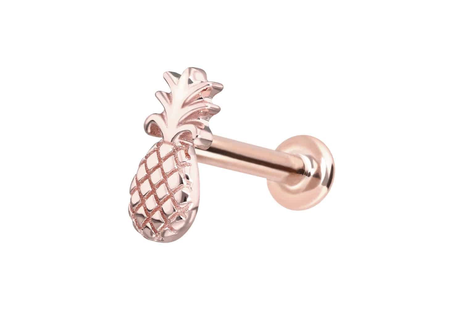 14 Karat-Roségoldfarben
