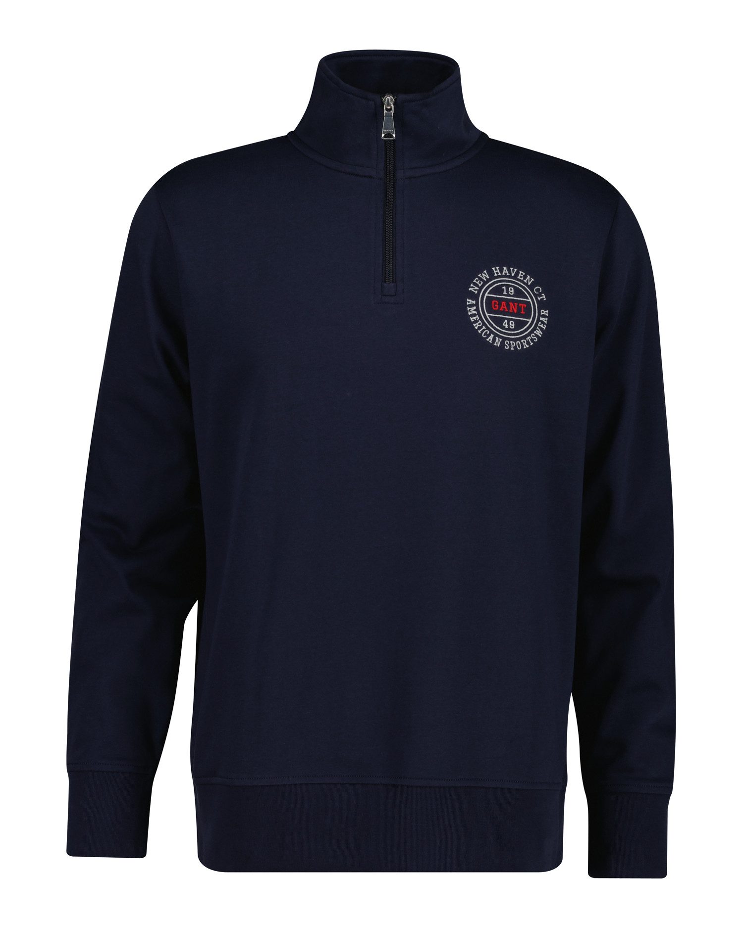 Gant Sweatshirt GRAPHIC HALFZIP Regular fit mit Troyer-Kragen günstig online kaufen