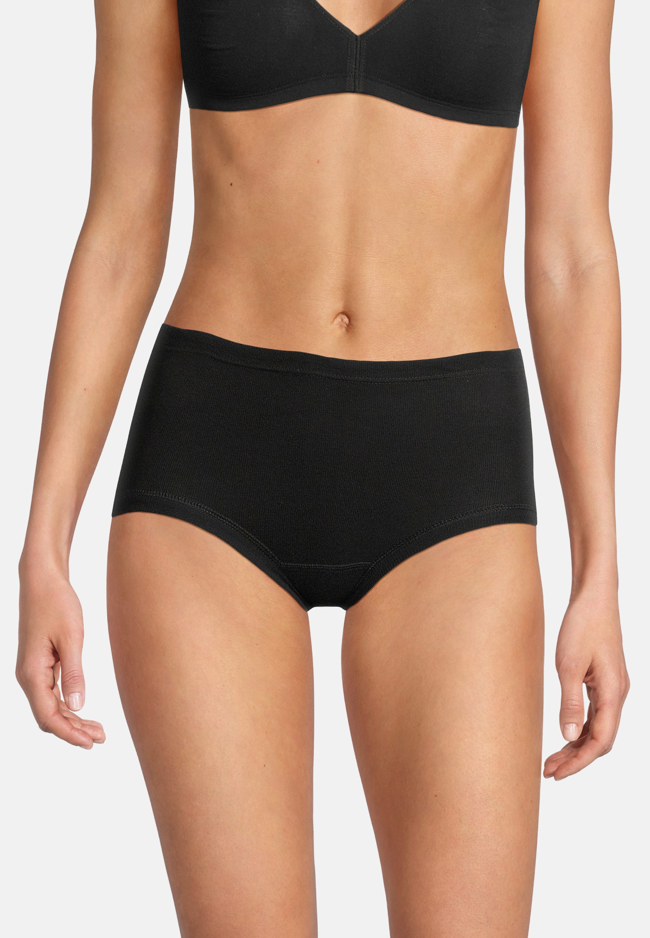 conta Taillenslip Feinripp (Spar-Set, 10-St) Taillen-Slip - Baumwolle - Formstabil, Pflegeleicht
