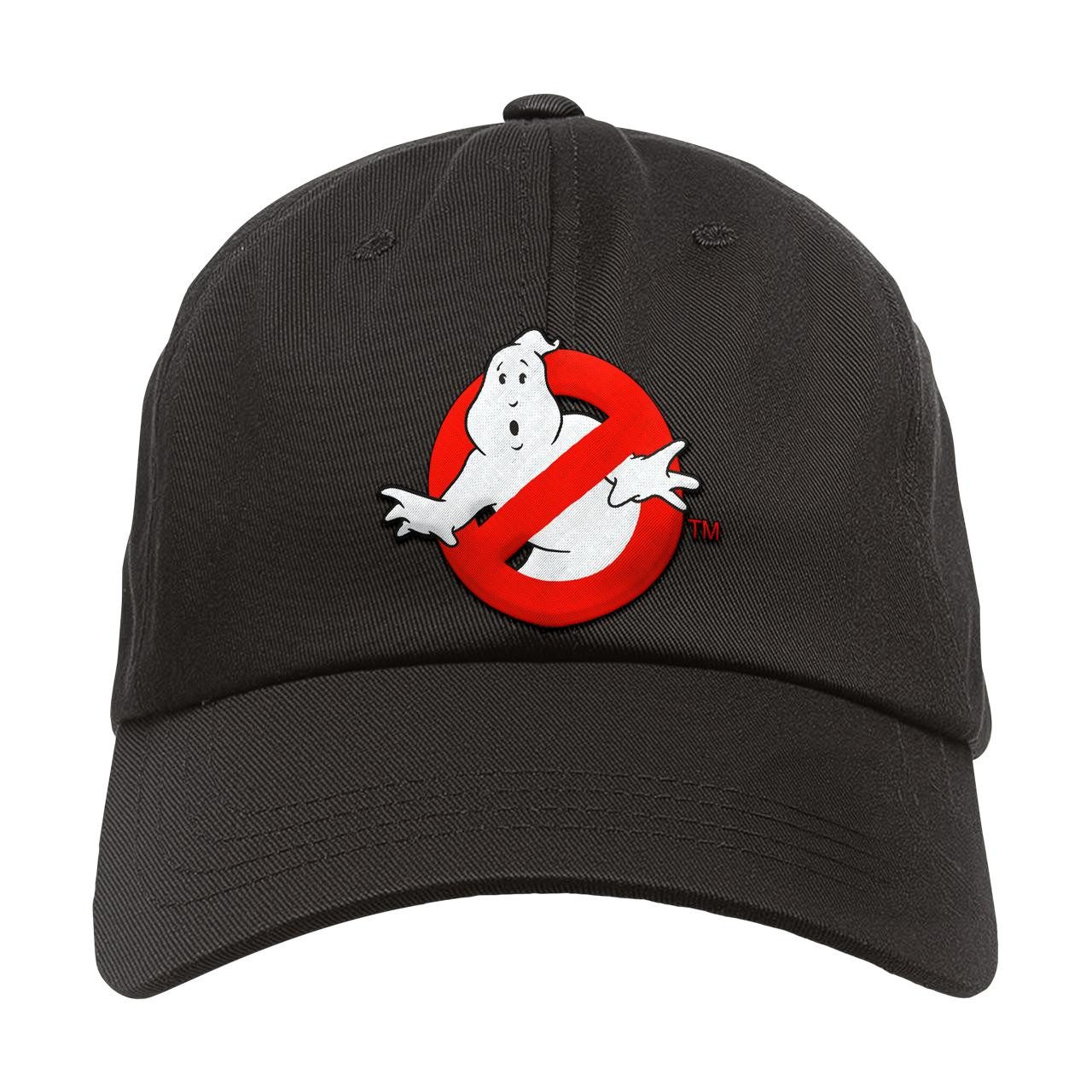 Metal Kids Baseball Cap mit Ghostbusters (Logo) Aufdruck für Kinder (2-14 J) Druckknopf zum einfachen lösen und einstellen