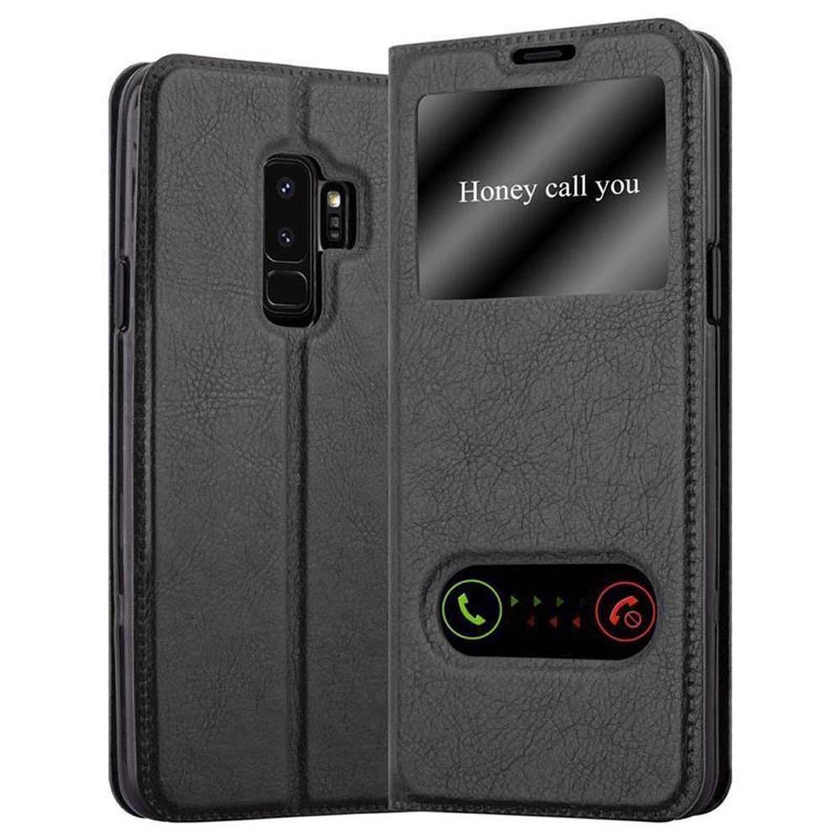 Cadorabo Handyhülle für Samsung Galaxy S9 PLUS Hülle Samsung Galaxy S9 PLUS, Klappbare Handy Schutzhülle - Hülle - mit Standfunktion und Kartenfach