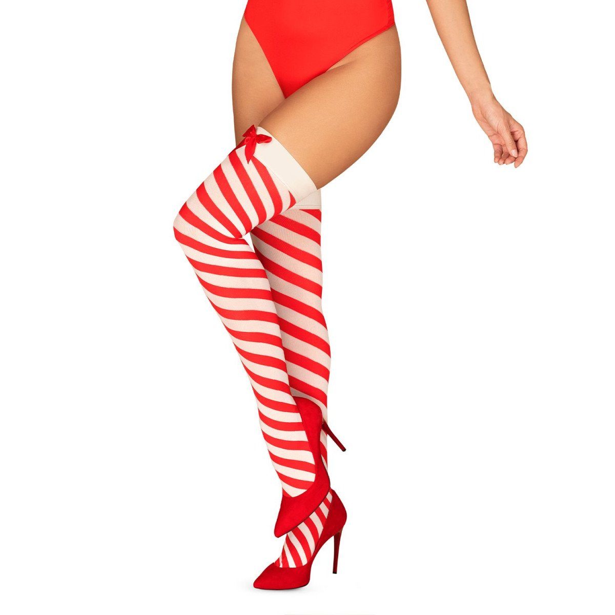 Obsessive Kostüm OB Kissmas holds-up red - (L/XL,S/M)