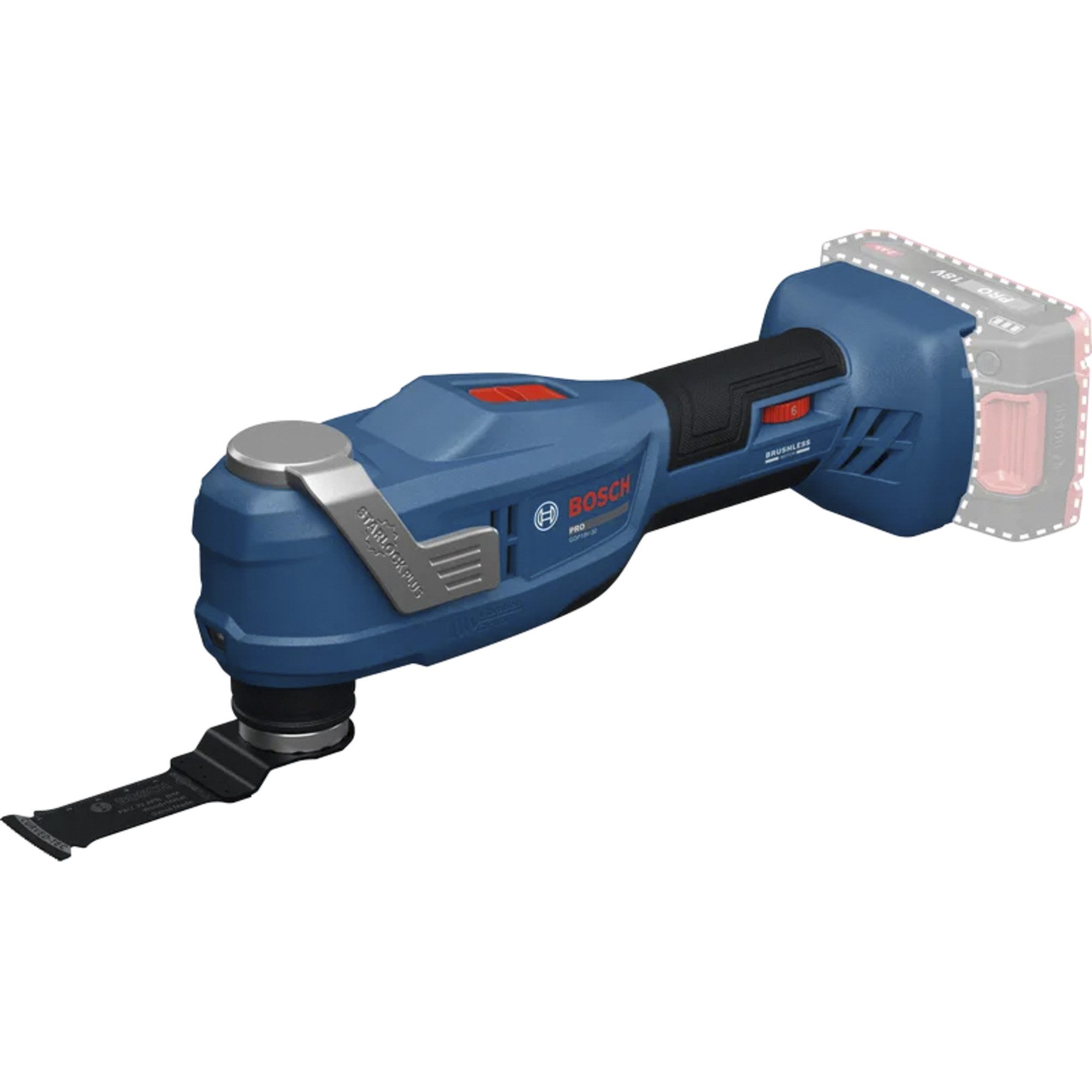 Bosch Professional Cuttermesser Bosch Professional Akku-Multifunktionswerkzeug GOP