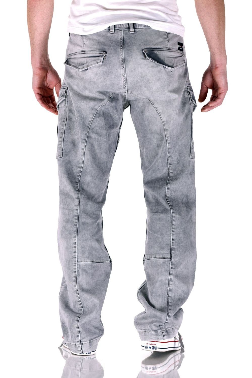 Big Seven Cargojeans Big Seven Brian Cargo Herren Jeans Hose - 5 verschiedene Waschungen