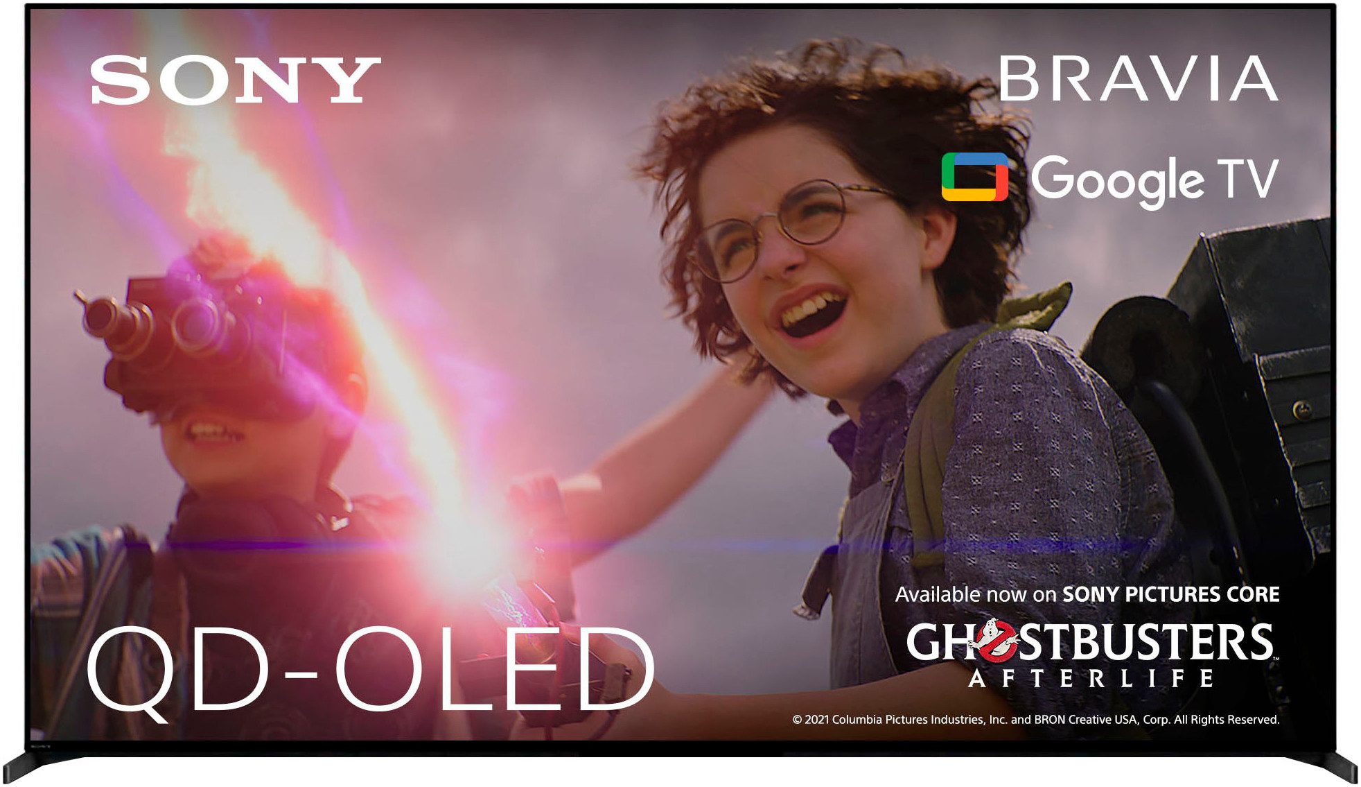 Sony XR-55A95L OLED-Fernseher (139 cm/55 Zoll, 4K Ultra HD, Google TV, Smart-TV, TRILUMINOS PRO, BRAVIA CORE, mit exklusiven PS5-Features)