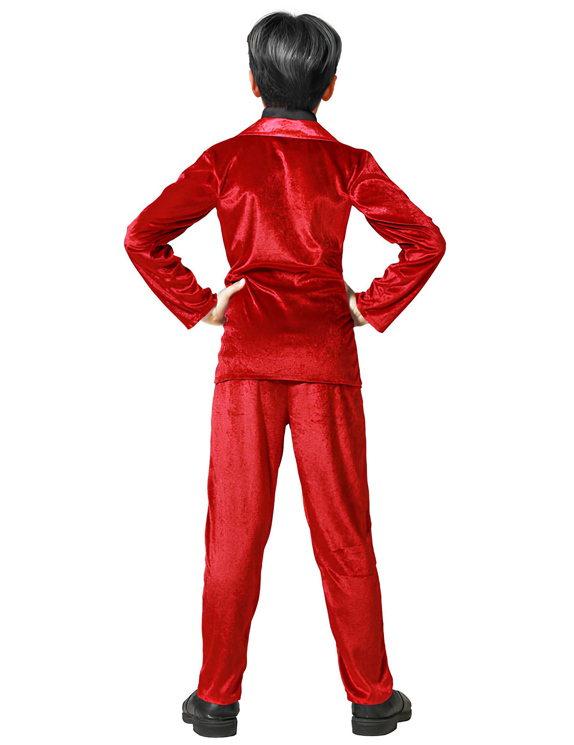 atosa Kostüm Kinder Vampirkostüm schwarz rot
