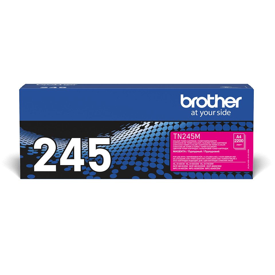Brother Toner TN-245M Magenta (ca. 2200 Seiten) Tintenpatrone