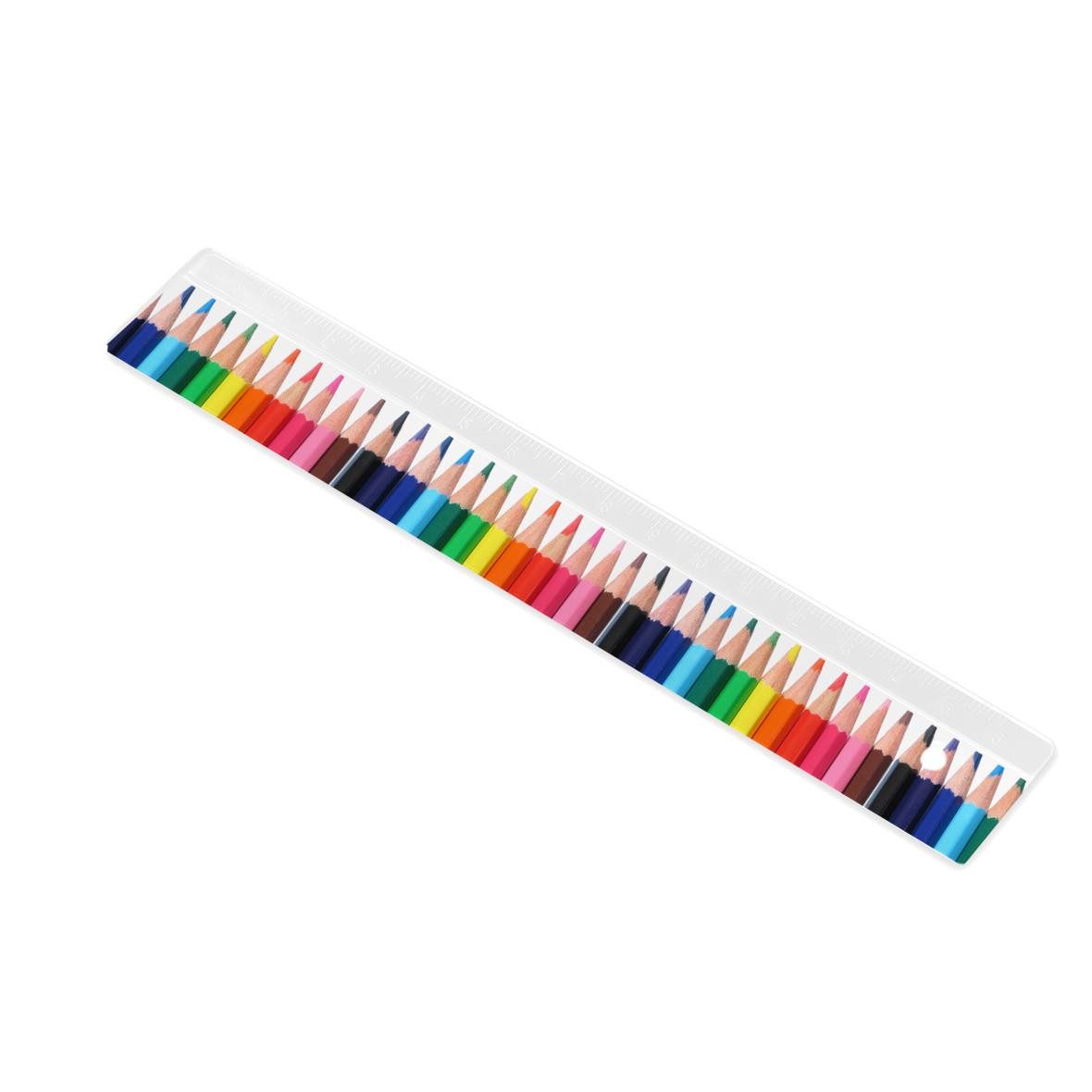 elasto Lineal Kunststoff Lineal "16 cm"