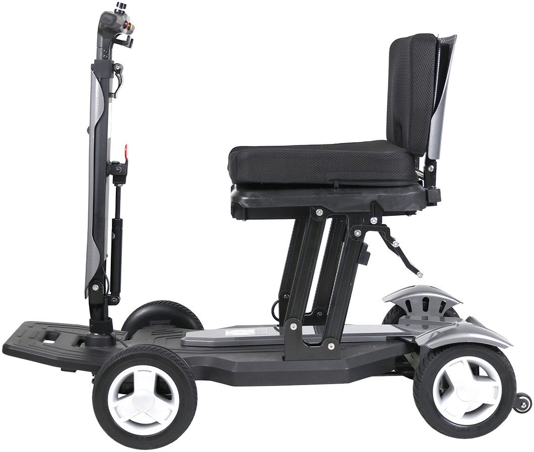 Prophete Elektromobil SM4 Kompakt E-Seniorenroller, 250 W, 6 km/h, Tiefer Einstieg, bis zu 20 km Reichweite, klappbar