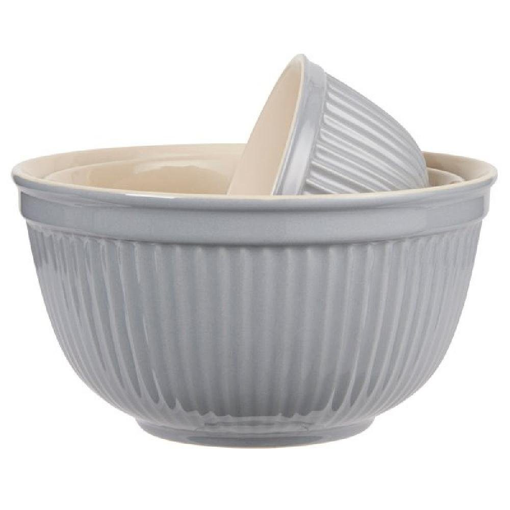 Ib Laursen Schüssel Ib Laursen Schalen-Set Mynte French Grey (3-teilig)