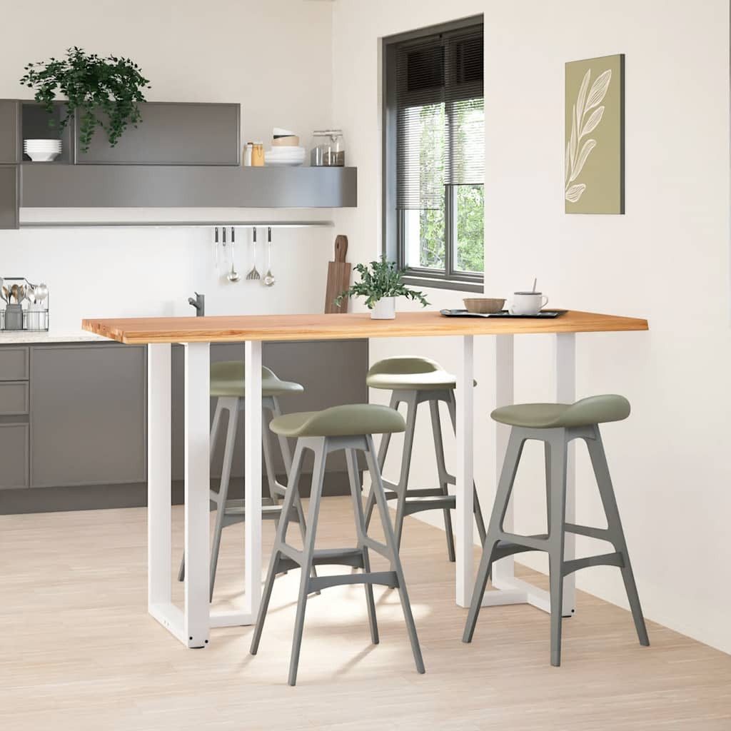 vidaXL Esstisch Bartisch mit Baumkanten 200x80x102 günstig online kaufen