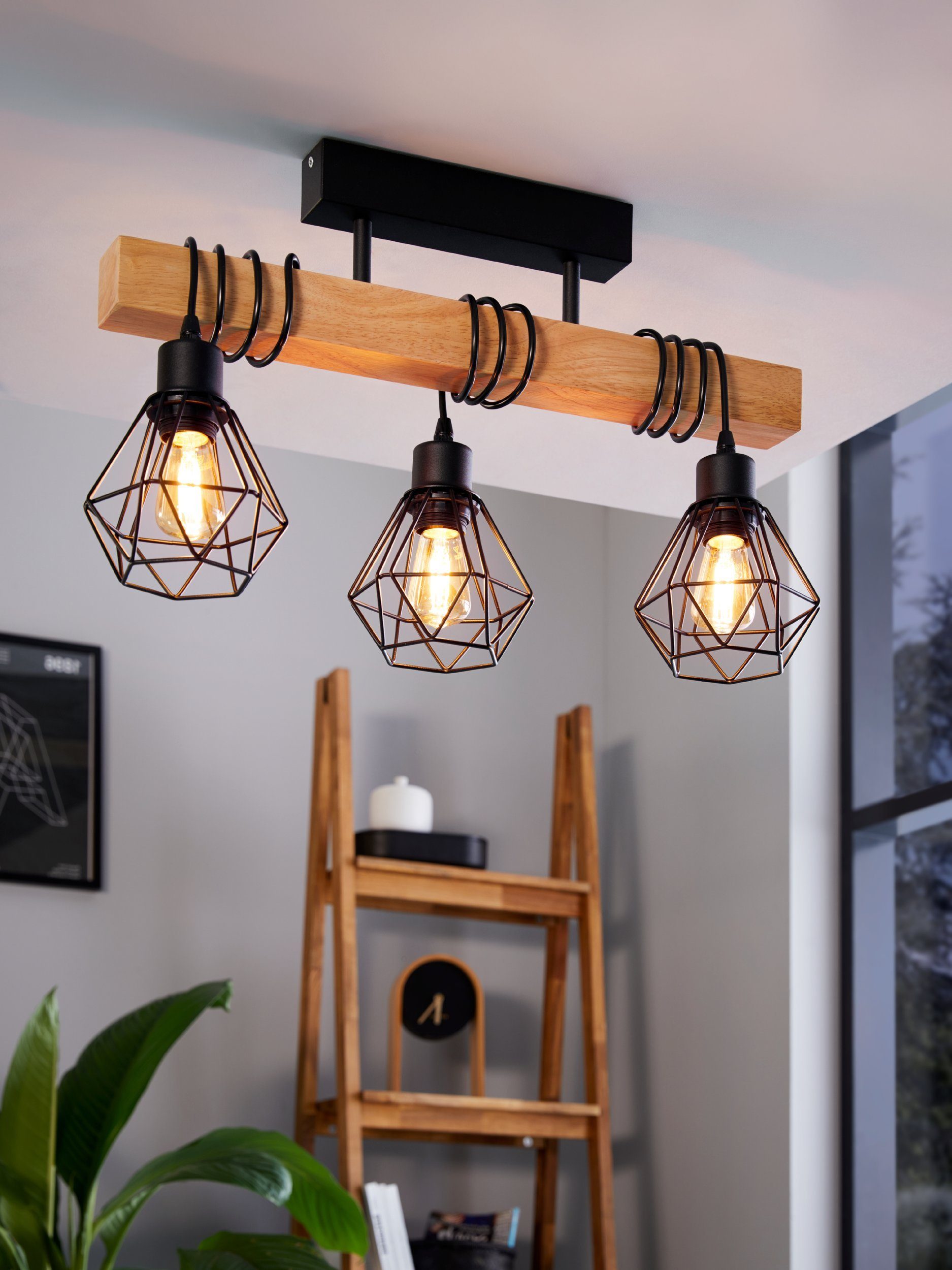 EGLO LED Deckenleuchte Townshend 5, Leuchtmittel günstig online kaufen