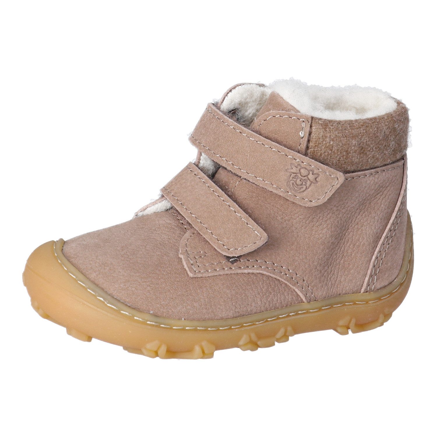 PEPINO by RICOSTA NICO, WMS: weit Laufschuh Klettschuh mit Logo, Größenschablone zum Download