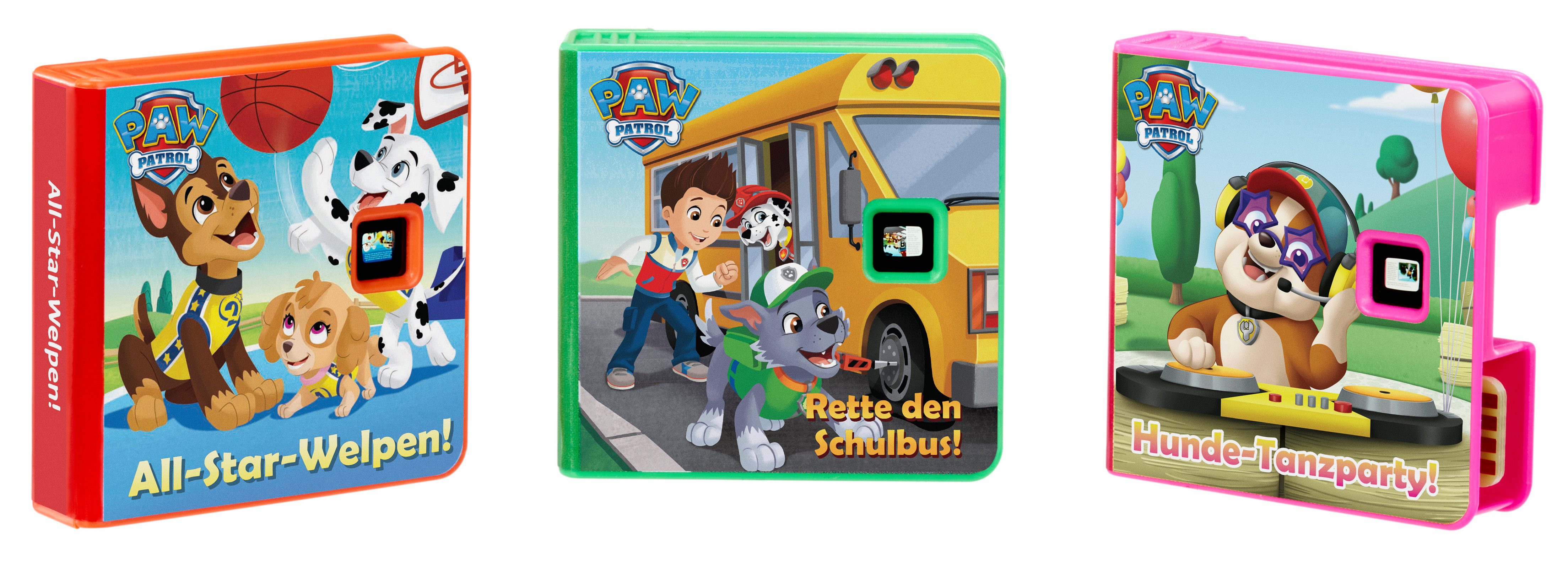 Little Tikes® Hörspiel Story Dream Machine, Paw Patrol inkl. Helden-Kollektion, (Set, 5-St), Kinderprojektor, inkl. 3 Kassetten mit Geschichten von PAW Patrol – Bild 5 von 5