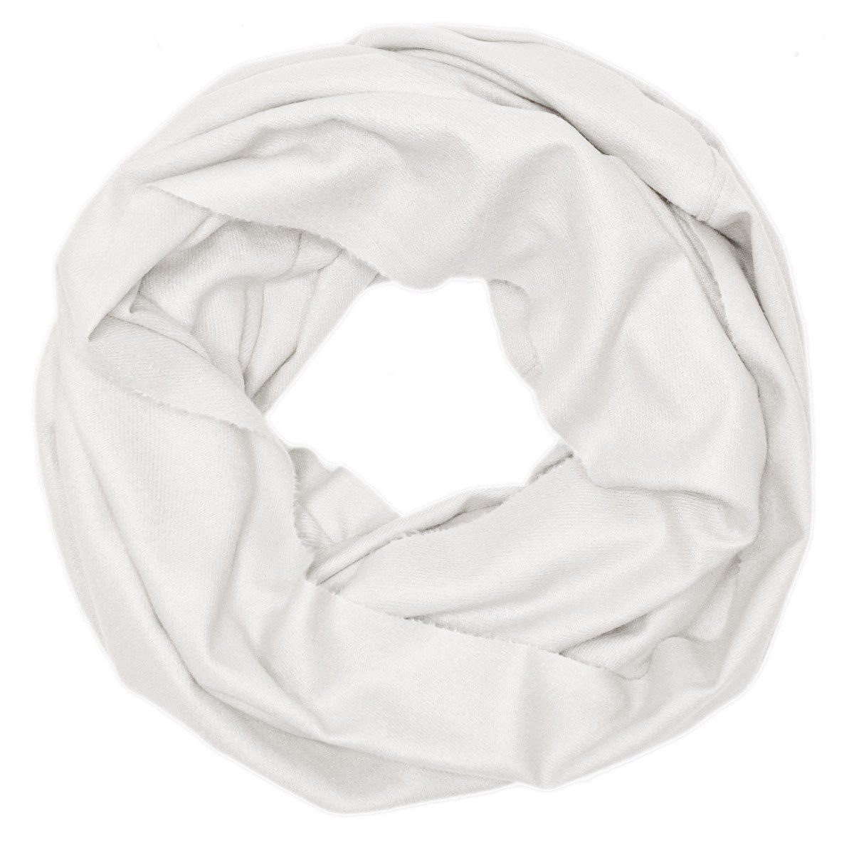 dy_mode Loop Damen Loopschal Unifarben Rundschal & Schlauchschal für Herbst/Winter, in Unifarbe