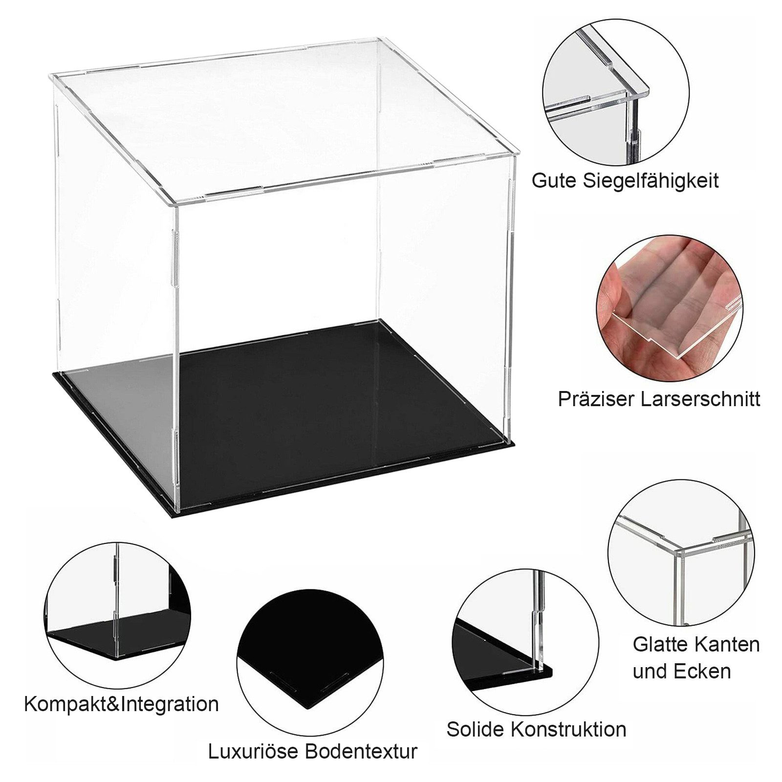 TWSOUL Vitrine Acryl Vitrine Schaukasten für Lego Staubdichte Sammelstücke günstig online kaufen