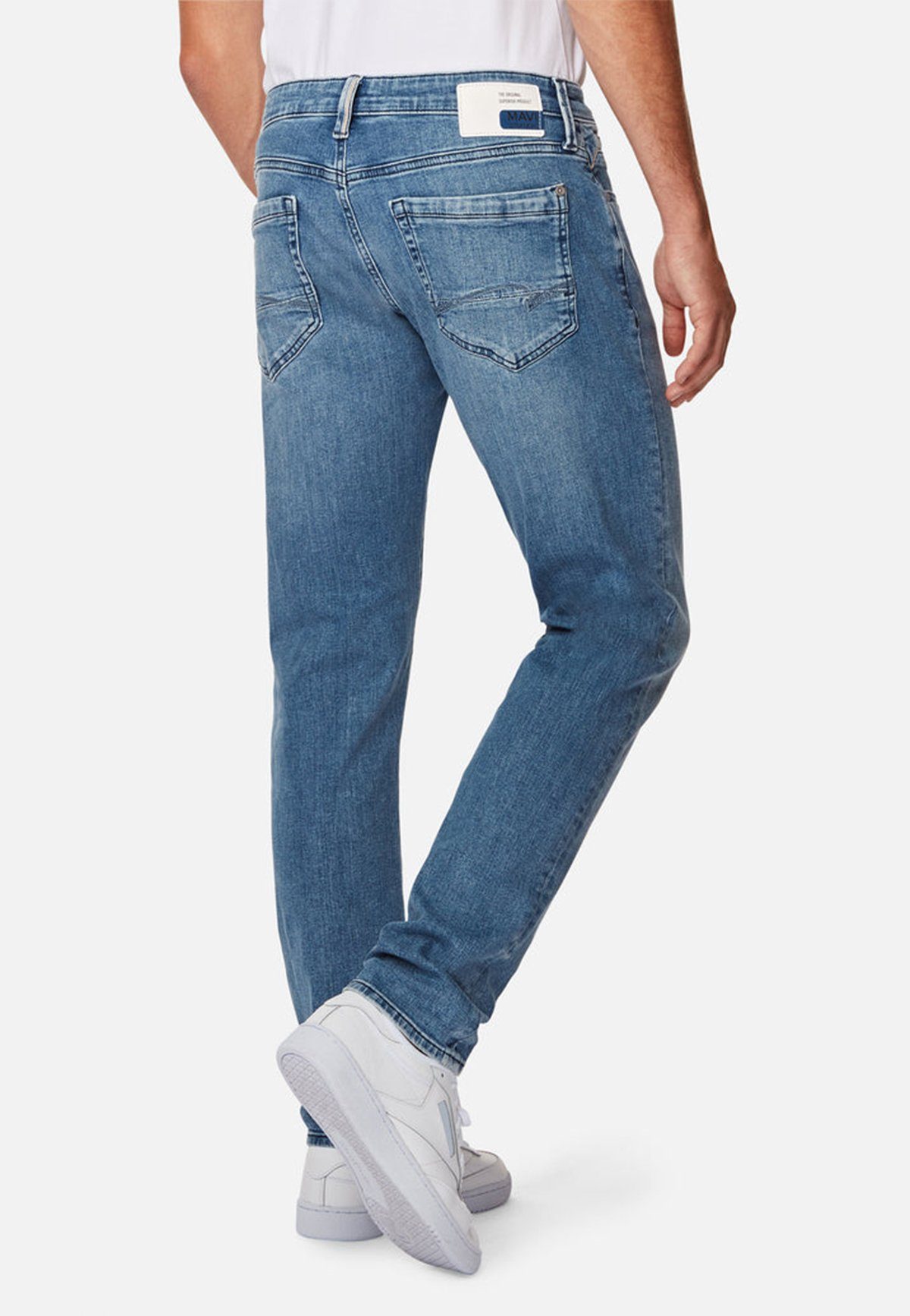 Mavi Slim YVES Fit in Hose Jeans Slim-fit-Jeans 4176 Blau Denim