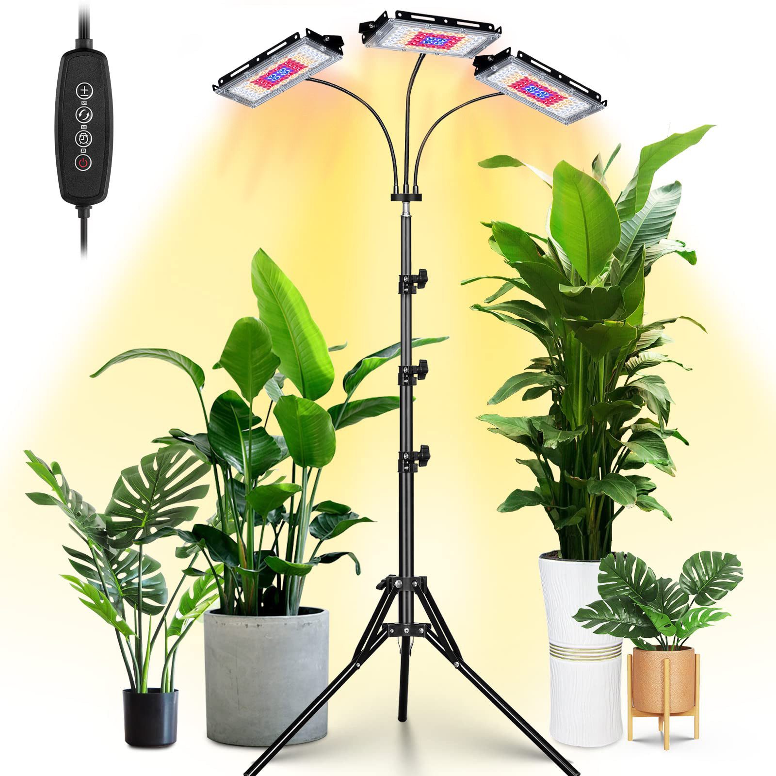 LMaxhome Pflanzenlampe LED Vollspektrum Dimmbar Pflanzenlicht günstig online kaufen