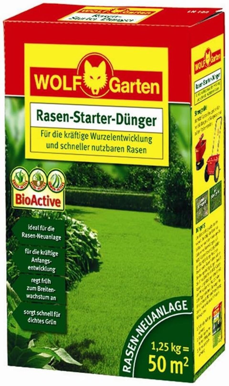 WOLF-Garten Rasendünger Rasen-Starter-Dünger LH 50; 3833020, 1-St.