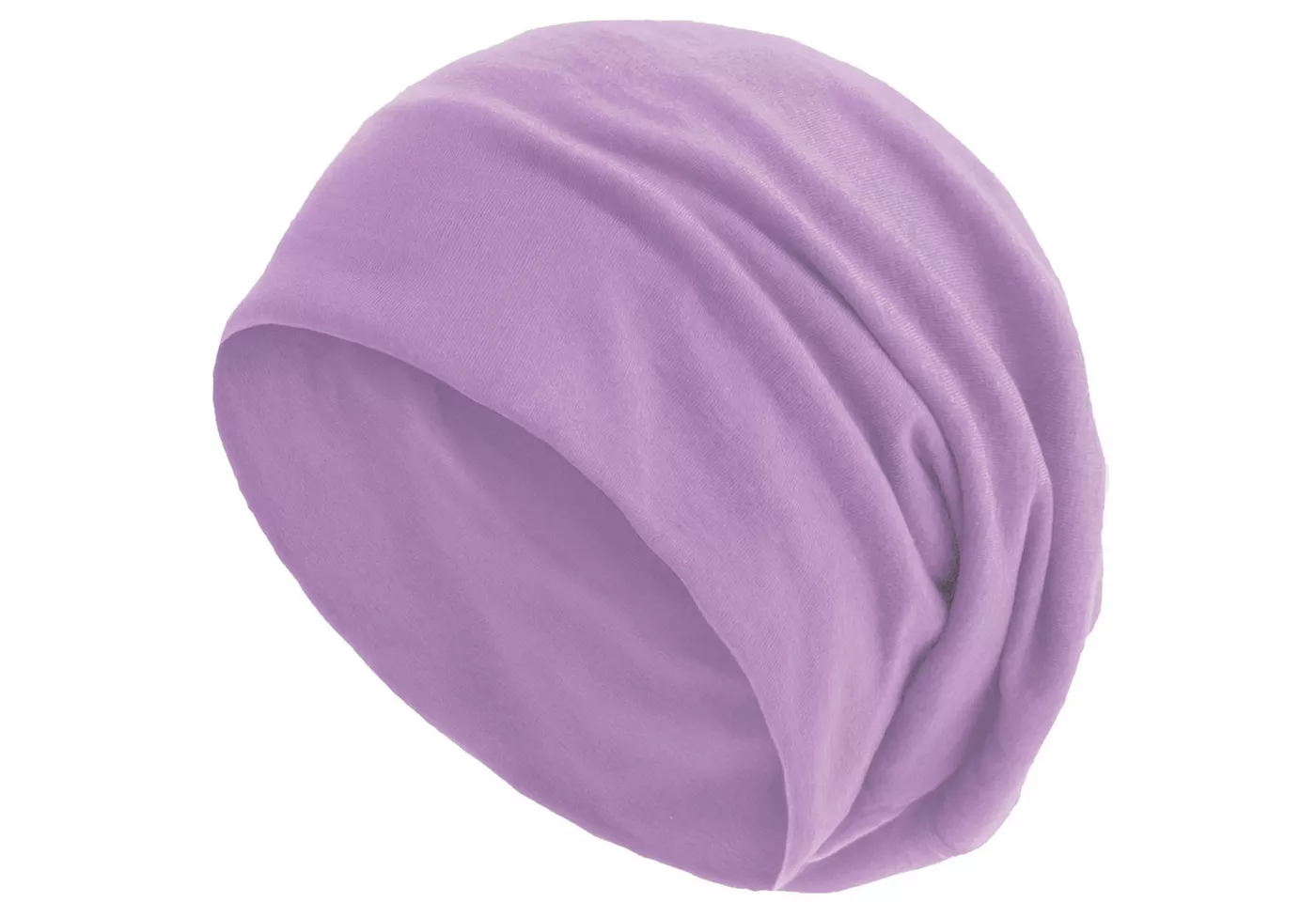 style3 Beanie (1-St) Mütze Damen Herren Haube Sommer Herbst XXL Chemo Schlafmütze Cap