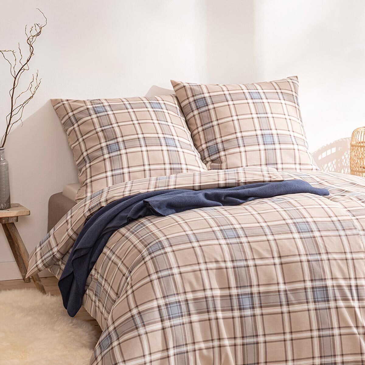 Estella Bettwäsche Quirin, Flanell, 2 teilig günstig online kaufen