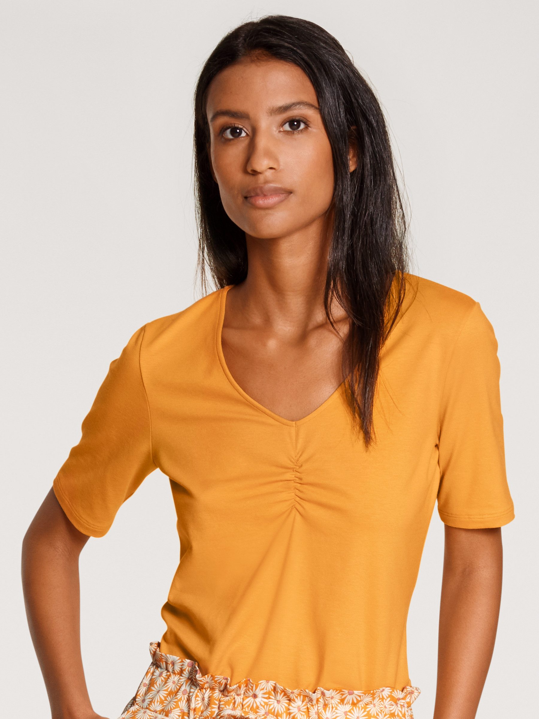 CALIDA Kurzarmshirt Favourites Damen (1-tlg) günstig online kaufen