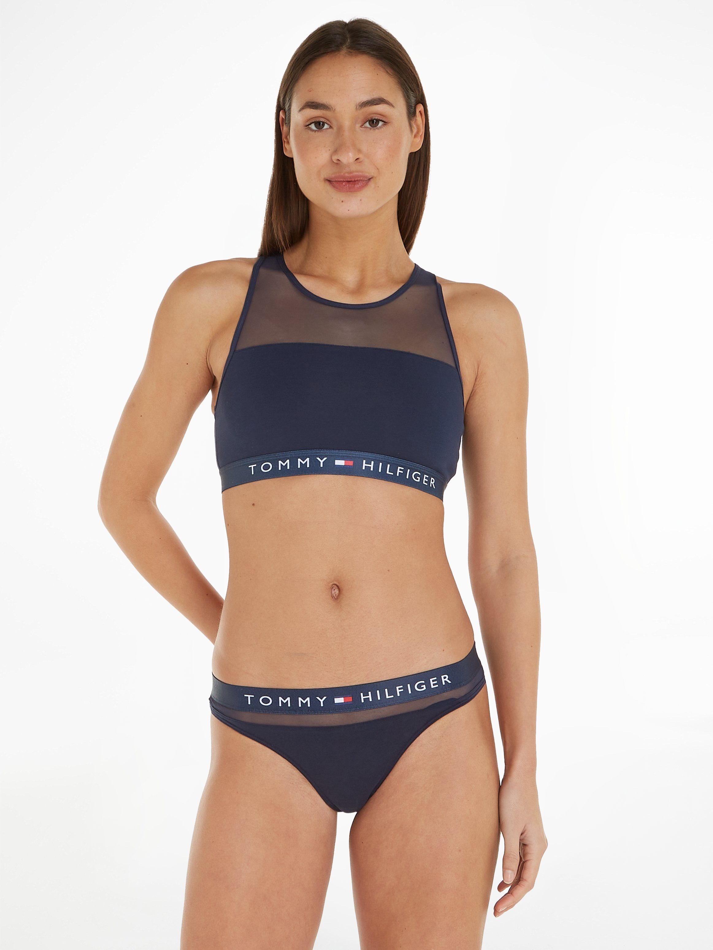 Tommy Hilfiger Underwear Bustier (1-tlg) mit leicht transparentem  Mesheinsatz