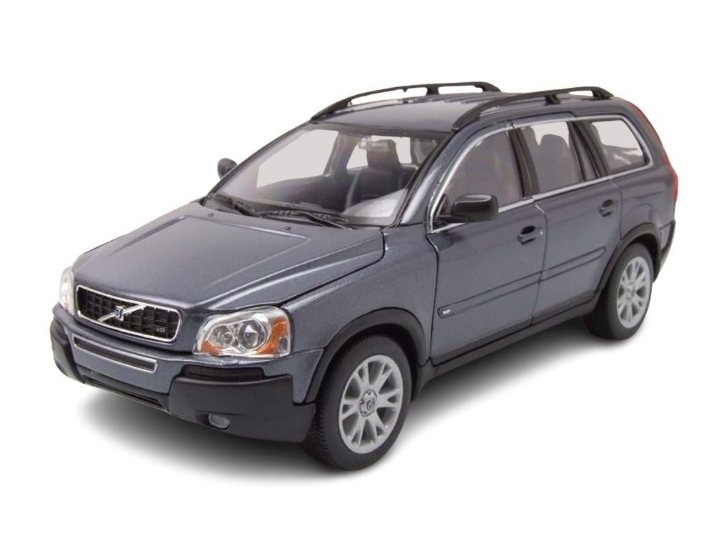 Modellauto Volvo XC90 2003 grau metallic