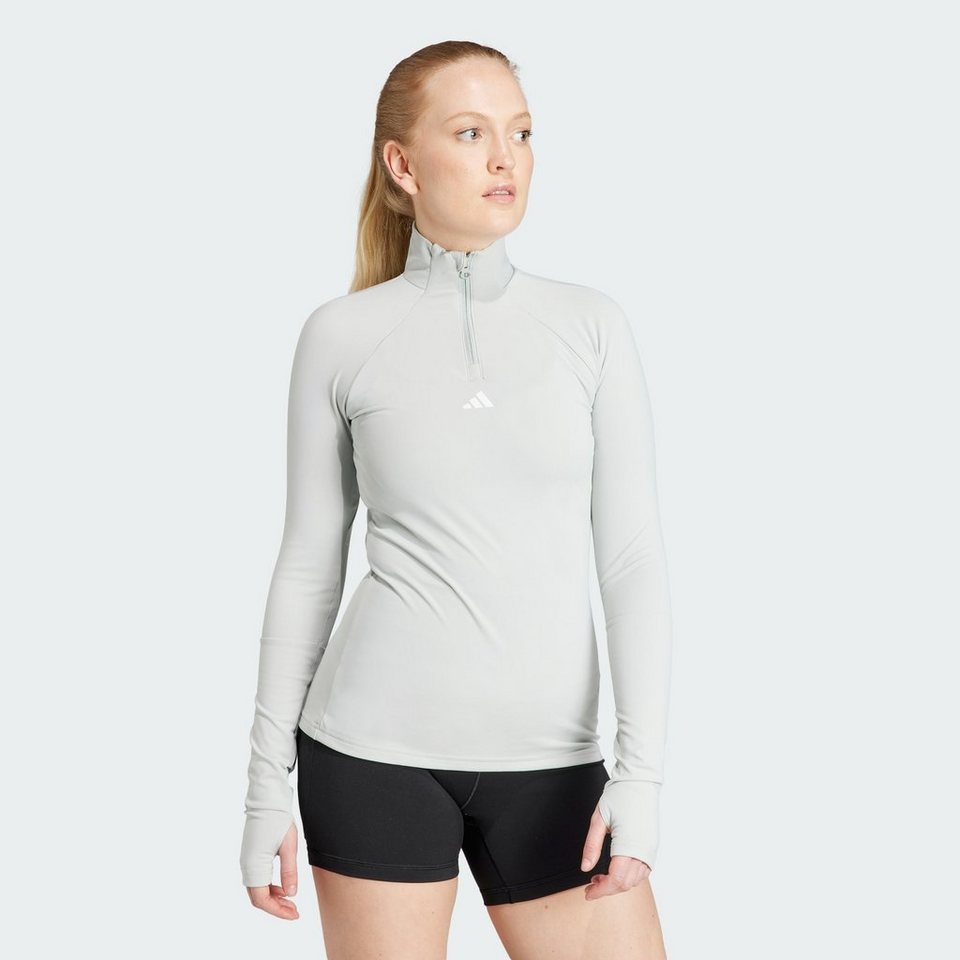 adidas Performance Funktionstop TECHFIT COLD.RDY 1/4 ZIP TRAINING LONGSLEEVE