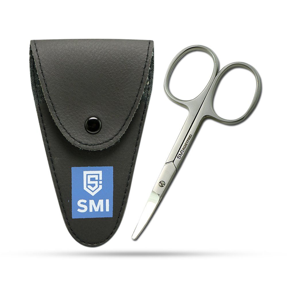 SMI Baby-Nagelschere Nagelschere Baby gebogen Nagelscheren Fingernägel Fußnägel + etui