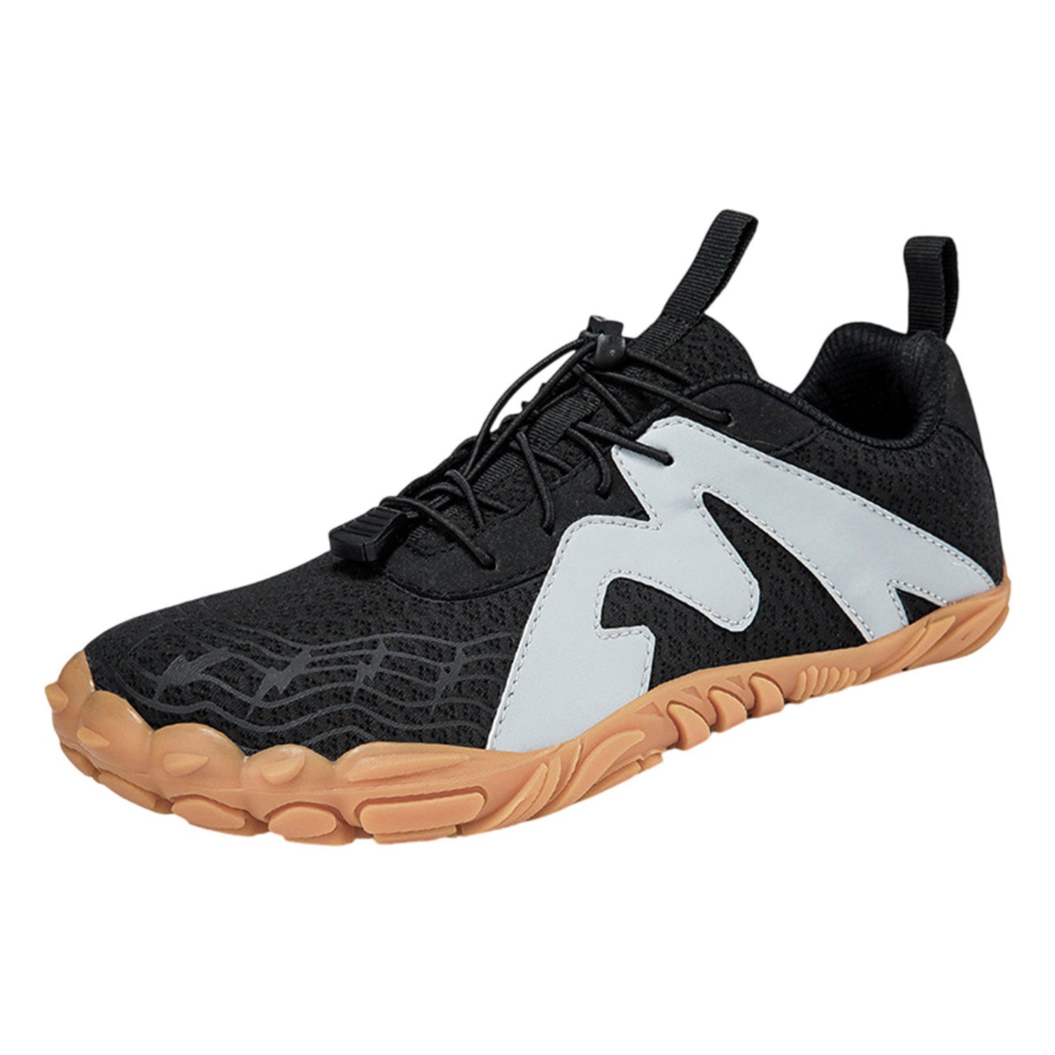 Refttenw Unisex Wasserschuhe Atmungsaktiv Rutschfest Strandschuhe Fitnessschuh Barfußschuh Traillaufschuhe für Surfen,Wandern,Yoga