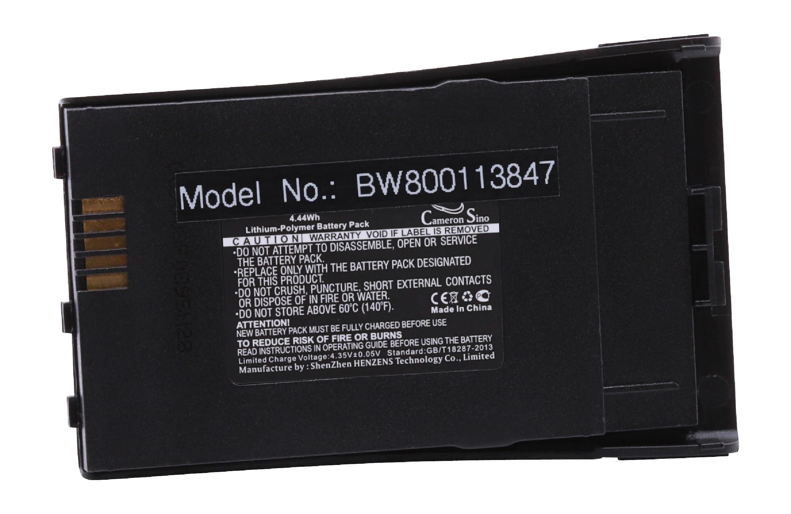 vhbw Smartphone-Akku Ersatz für Cisco 74-4957-01, 74-4958-01 für Mobilfunk (1200mAh, 3,7V, Li-Polymer) 1200 mAh
