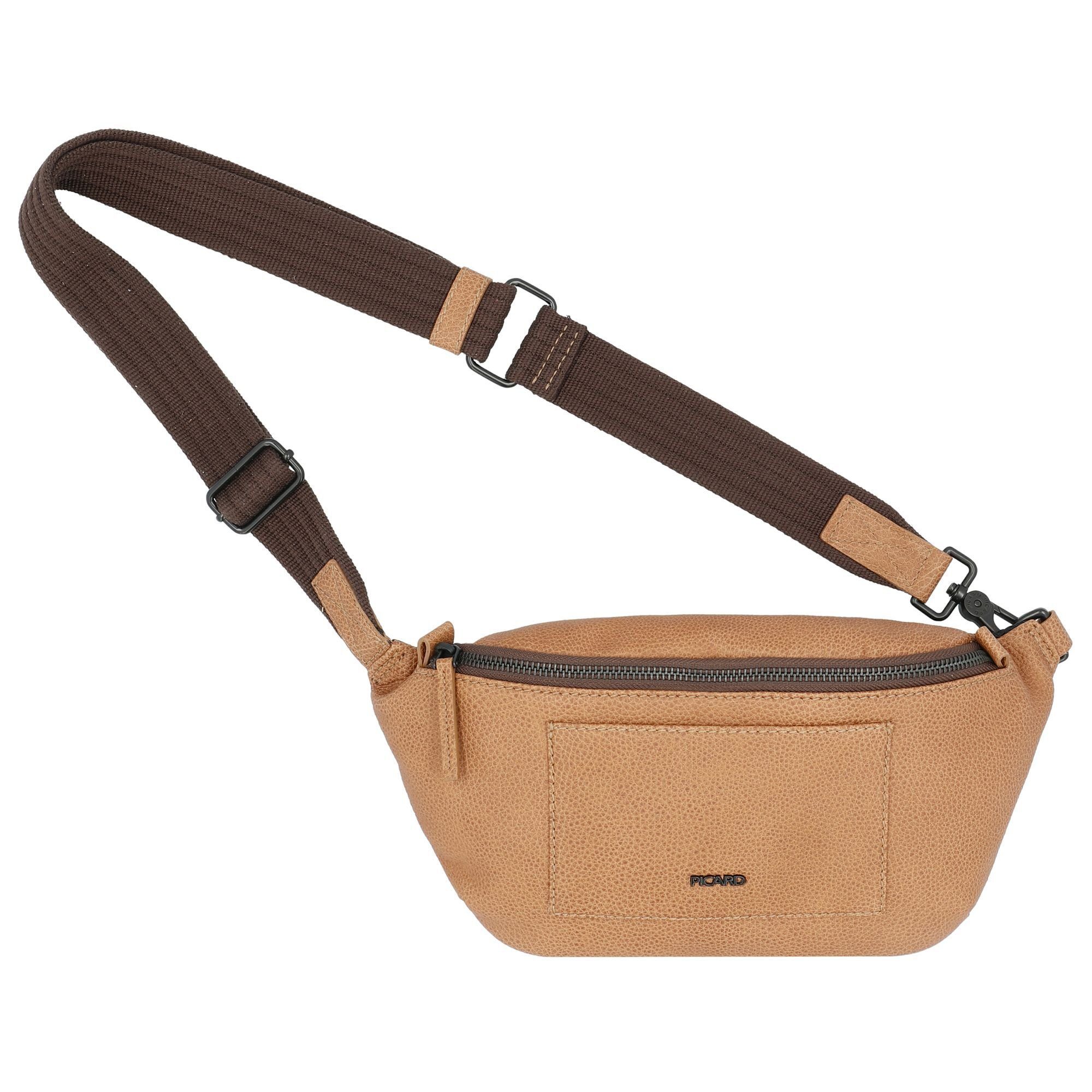 Picard Gürteltasche Casual, Leder cognac