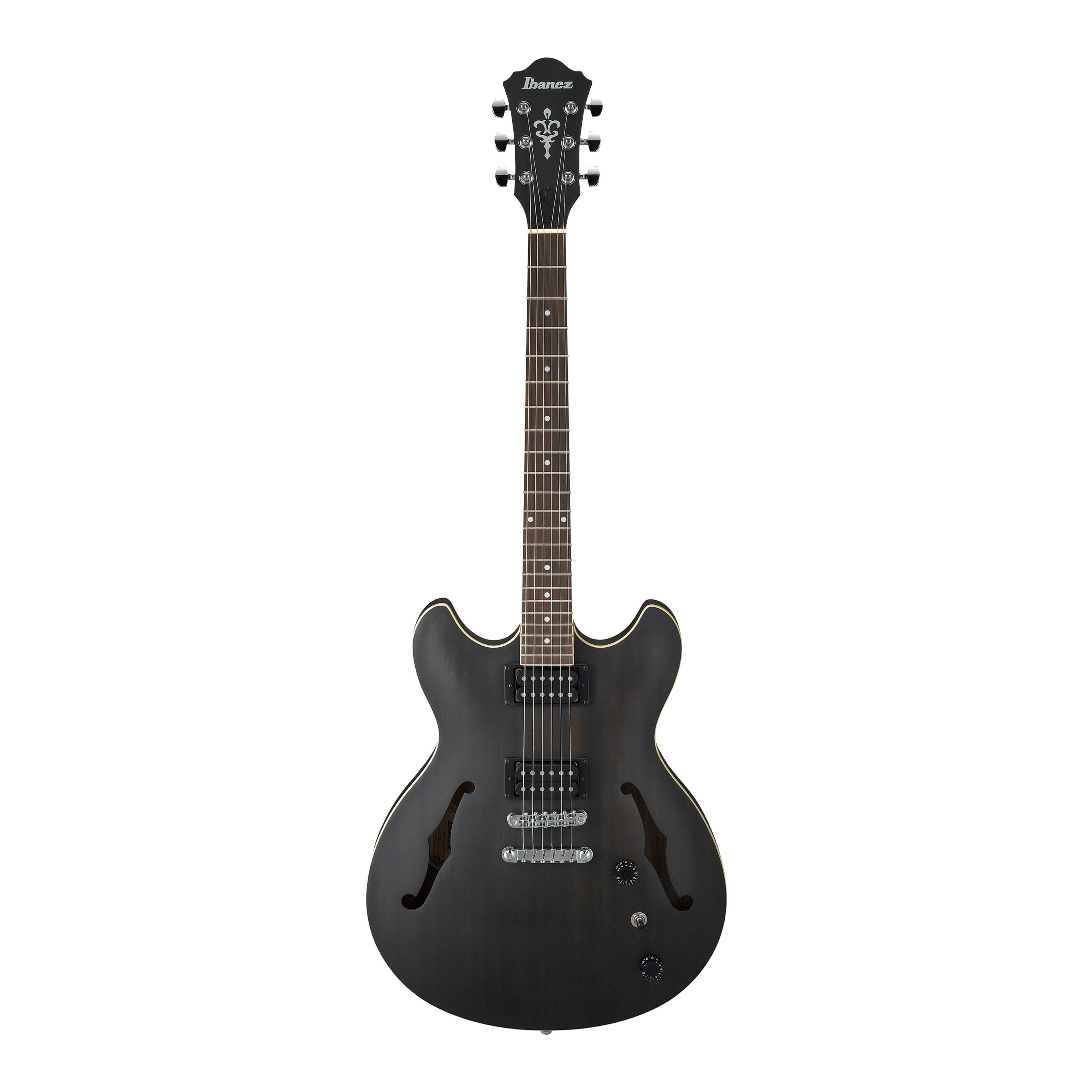 Ibanez Halbakustik-Gitarre, Artcore AS53-TKF Transparent Black Flat, Halb-Akustik Gitarren, Andere Formen, Artcore AS53-TKF Transparent Black Flat - Halbakustik Gitarre