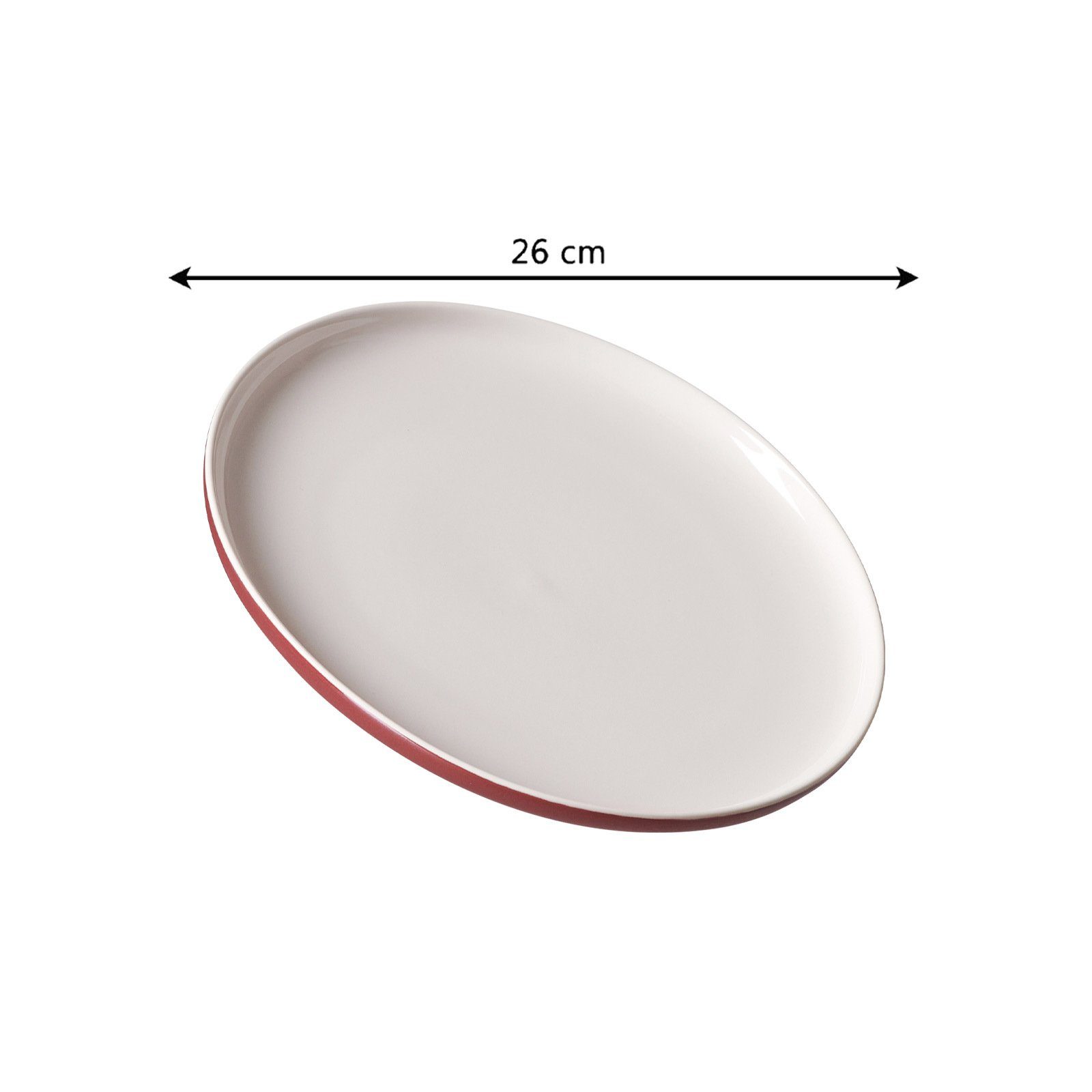 Ritzenhoff & Breker Kombiservice Jasper Teller und Schalenset 12er Set (12-tlg), Keramik