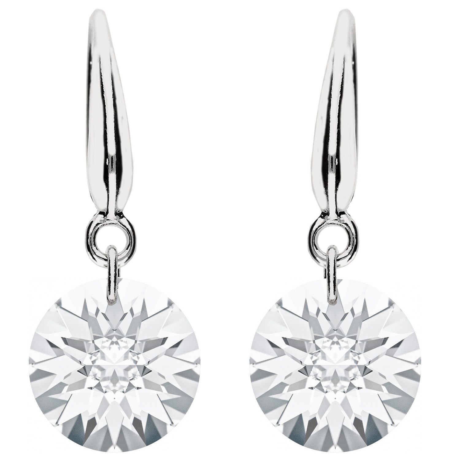 LÖB Paar Ohrhänger Damen Ohrringe Hängend 925 Silber Zirkonia Solitär Stein günstig online kaufen