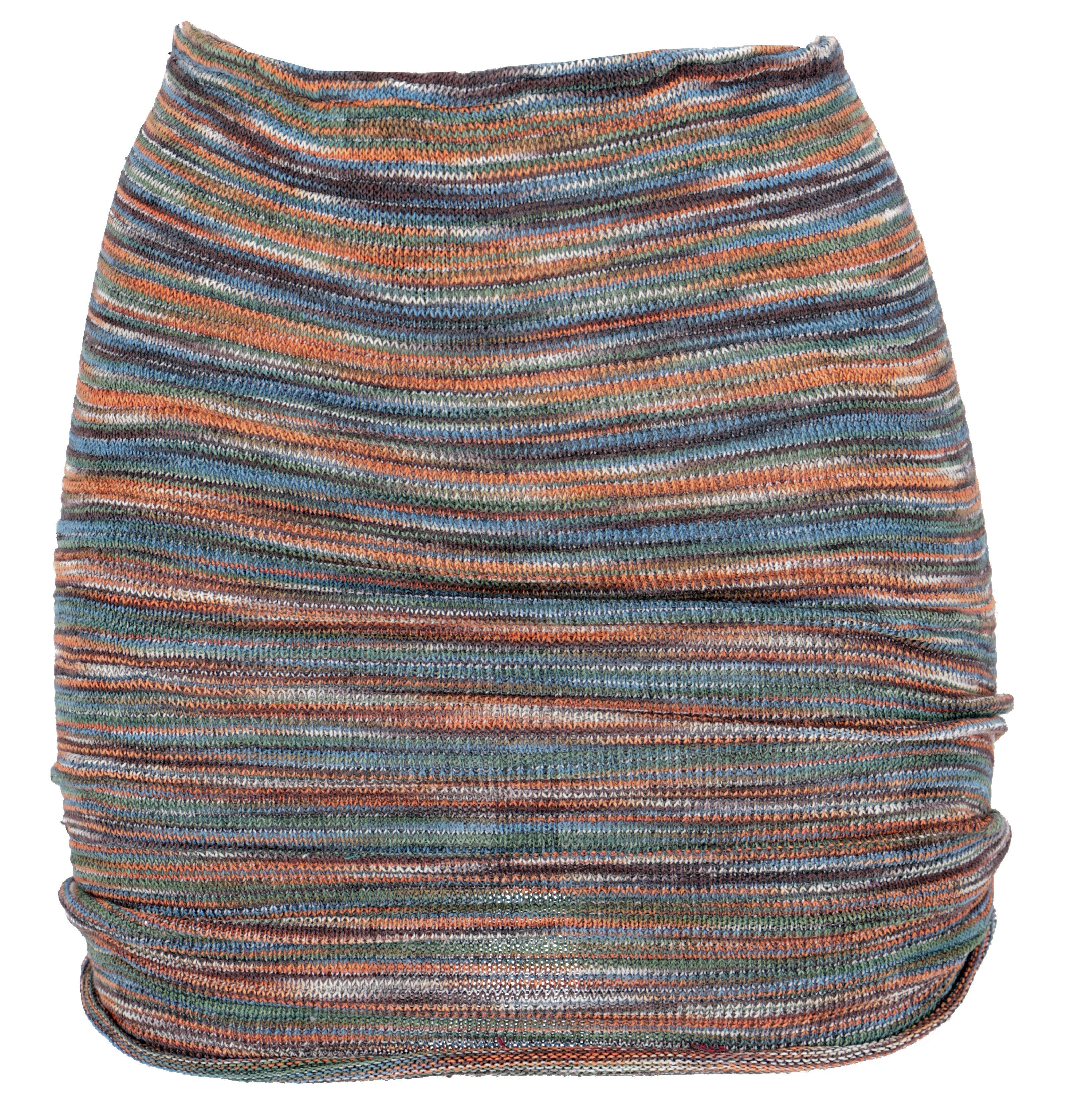 Guru-Shop Minirock Minirock, Boho Strickrock, Ethnorock günstig online kaufen