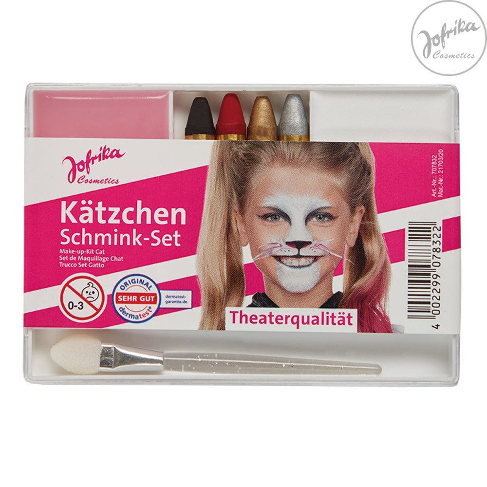 jofrika Schmink-Set Jofrika Karneval Schmink-Set 'Kätzchen' 707832, T