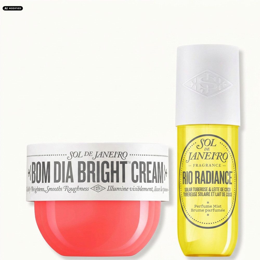 Sol de Janeiro Körpercreme Sol de Janeiro Bom Dia Bright Cream und Rio Radiance Pflege Duo, Pflege und Duft in einem abgestimmten Duo