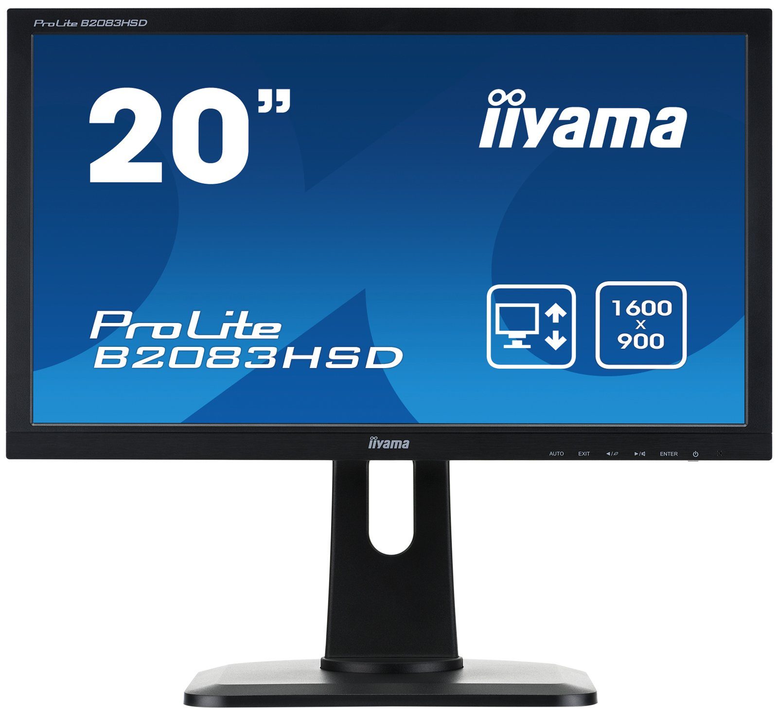 LCD-Monitor B2083HSD-B1 Iiyama